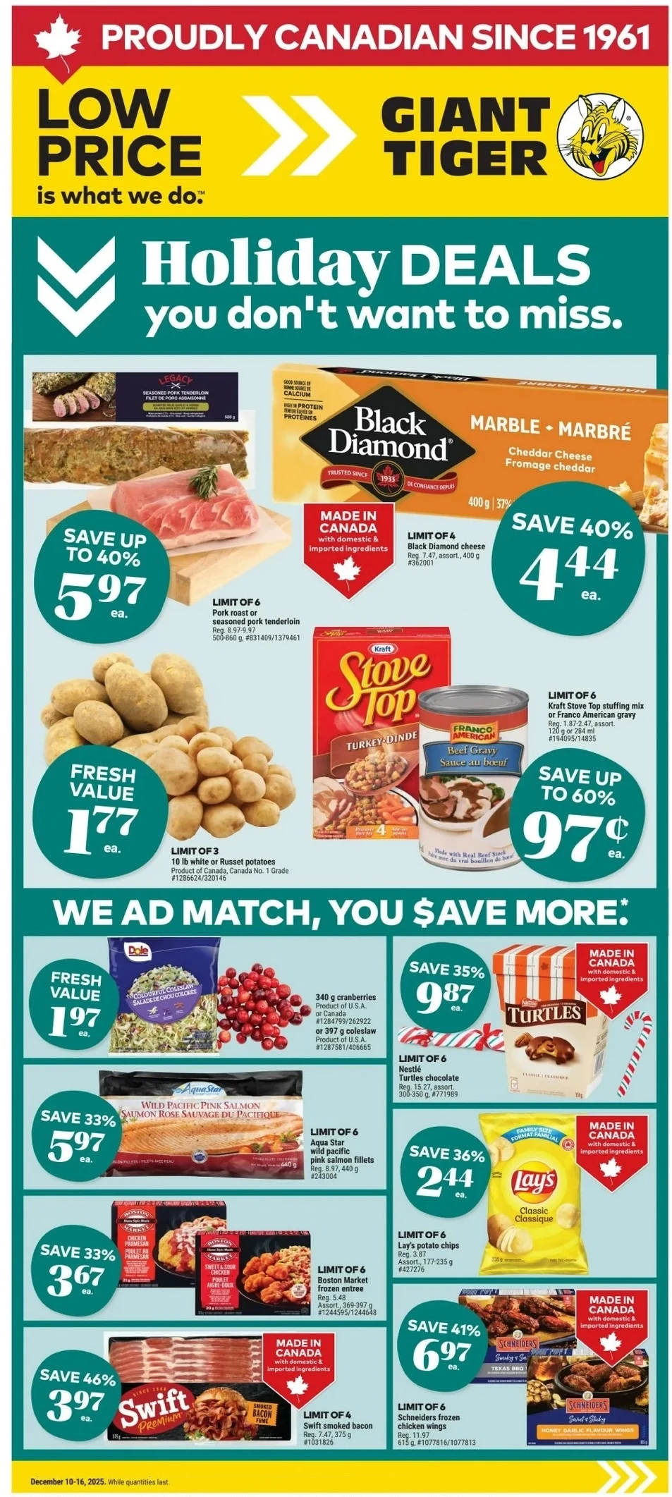 Giant Tiger Flyer December 10 to 16, 2025 23 – giant tiger flyer ont december 1