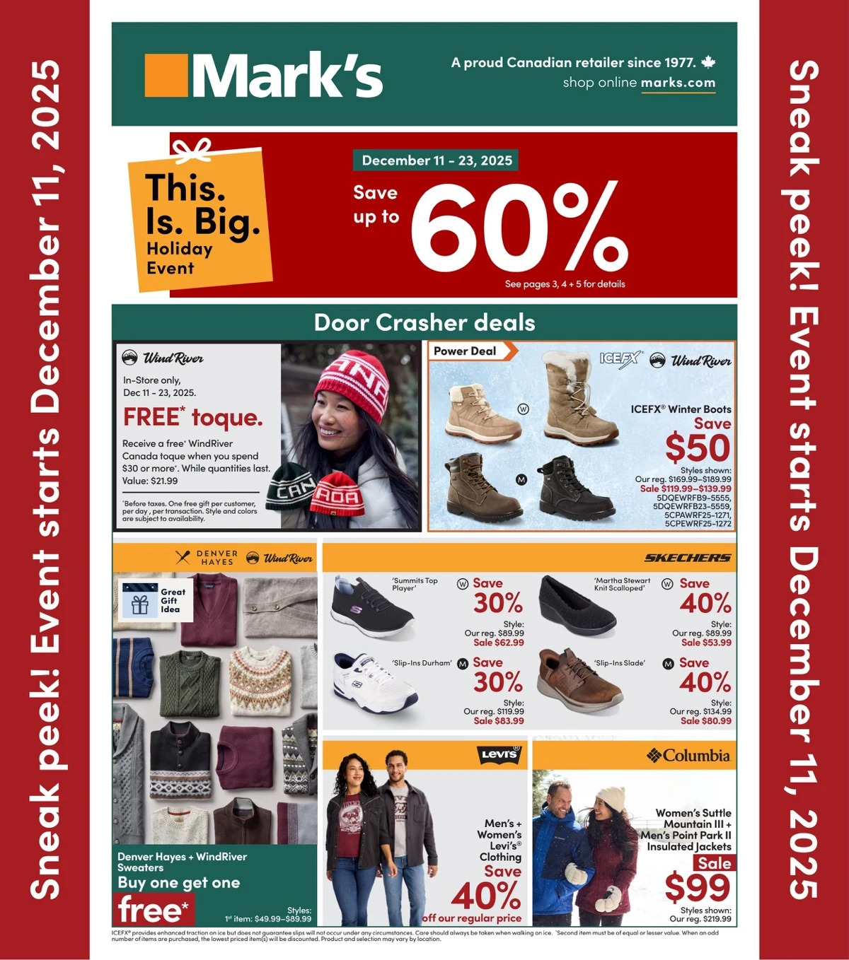 marks flyer december 11 to 23 1