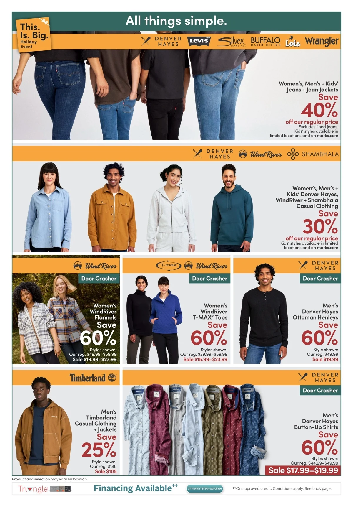 marks flyer december 11 to 23 4