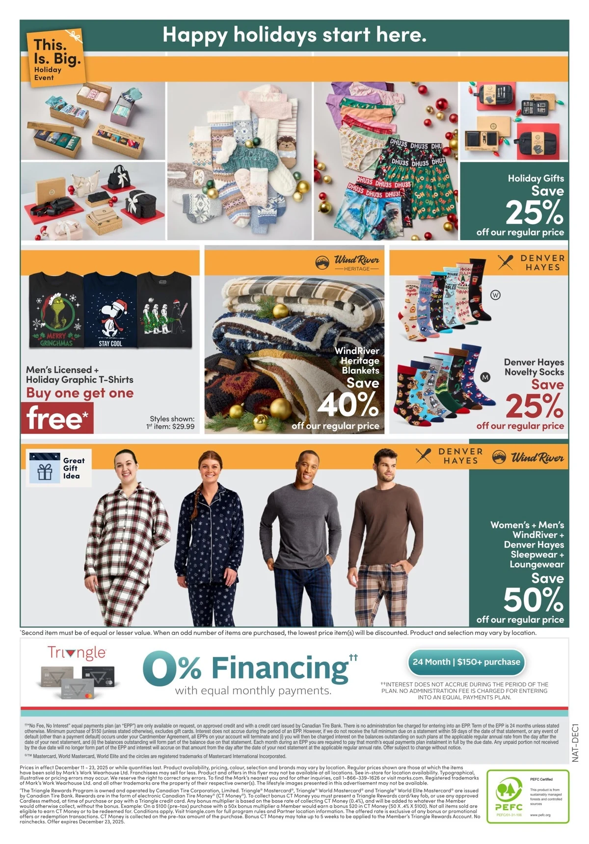 marks flyer december 11 to 23 6