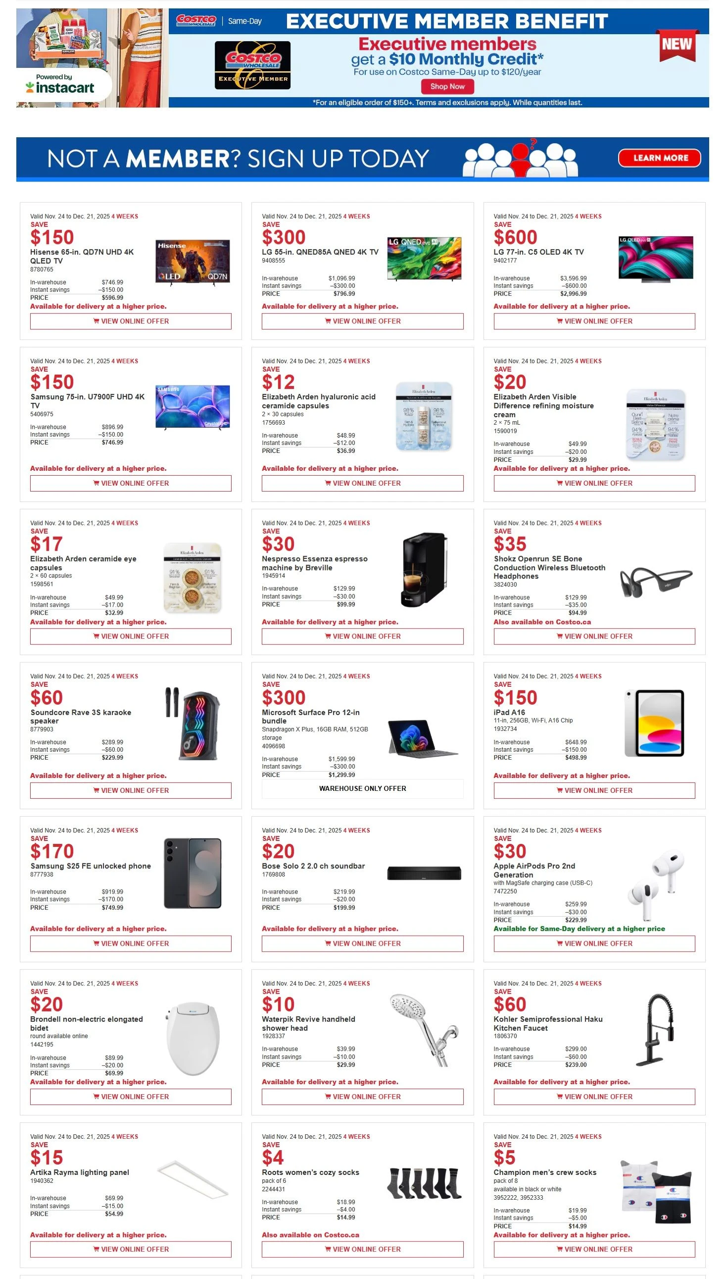 Costco Flyer December 15 to December 21, 2025 27 – costco 8 21 00001