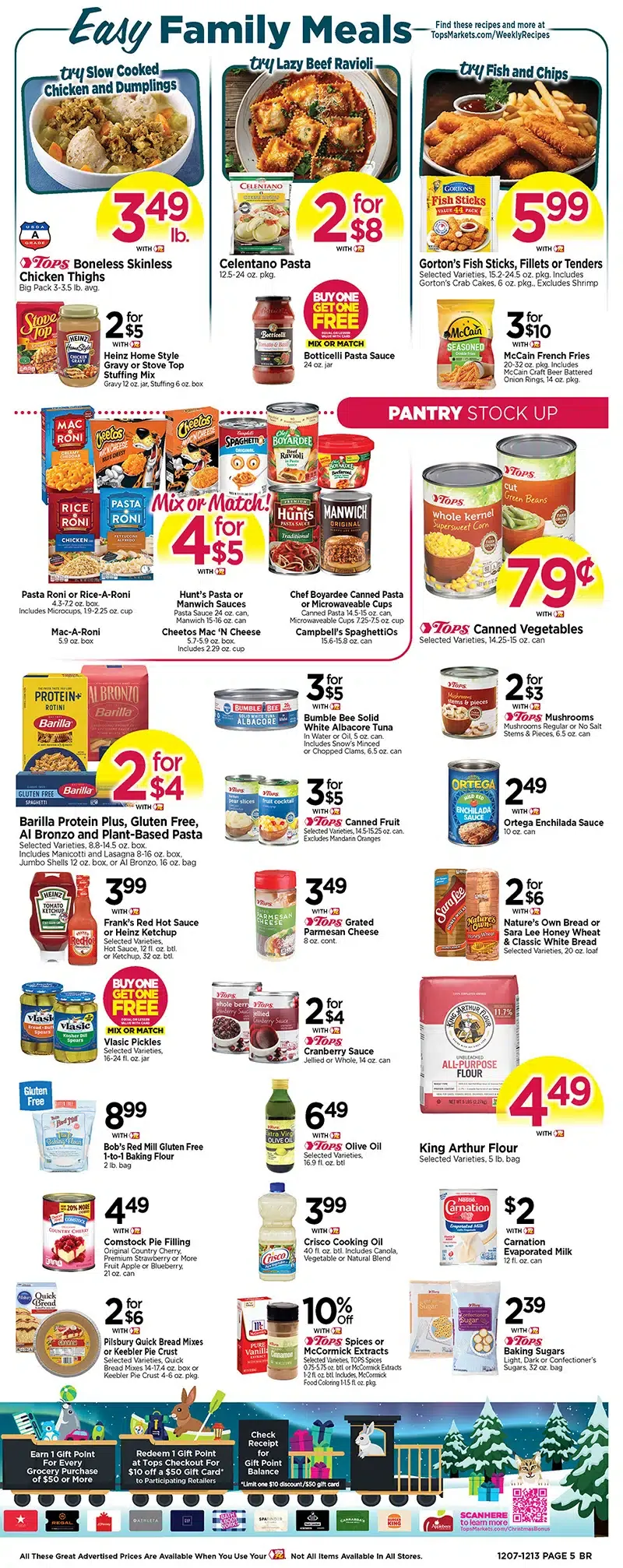 Tops Weekly Ad Dec 7 to 13, 2025 4 – 5