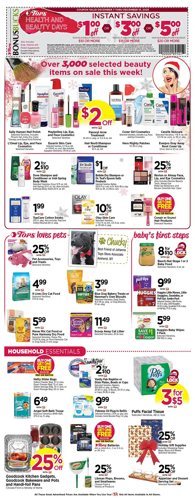 Tops Weekly Ad Dec 7 to 13, 2025 2 – 7