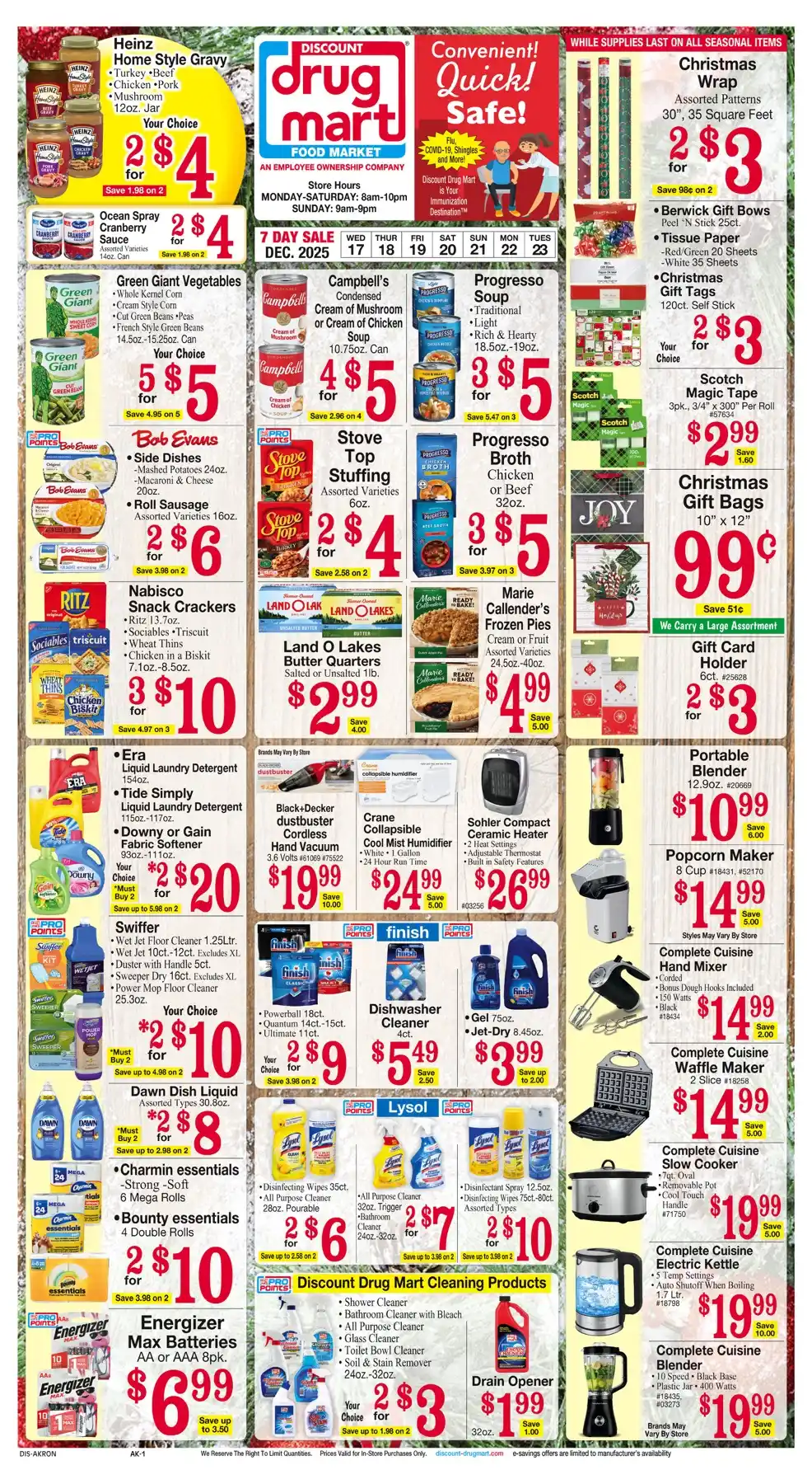 Discount Drug Mart Weekly Ad Dec 17 to Dec 23, 2025 1 – d1