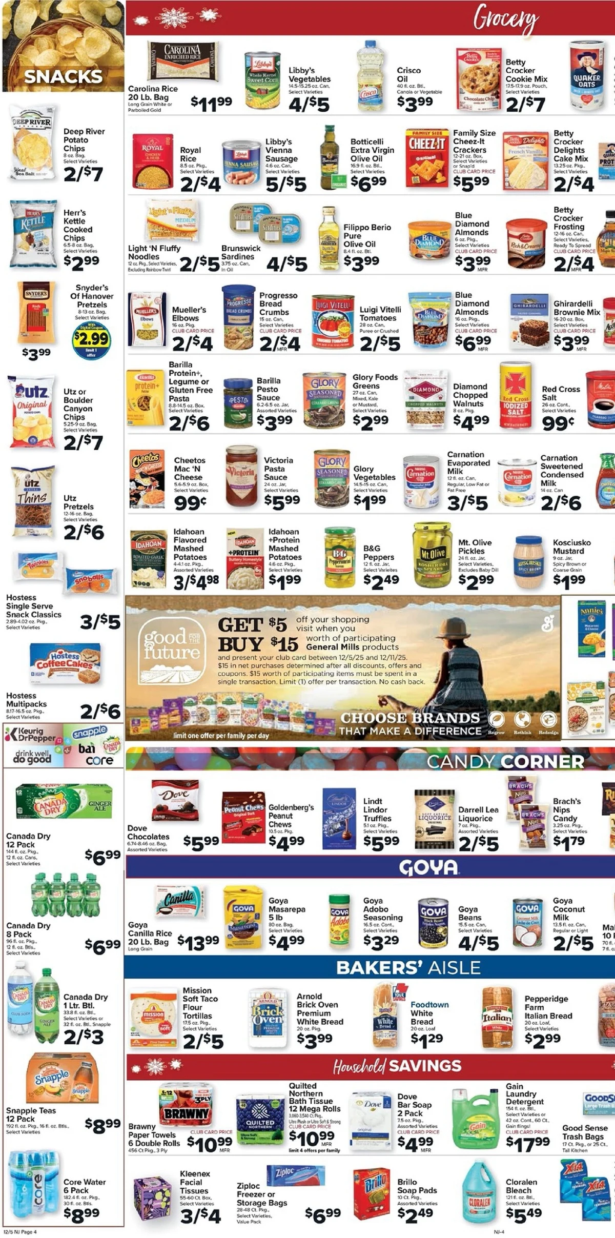 Foodtown Weekly Ad Dec 5 to 11, 2025 4 – foodtown ad 5 11 5