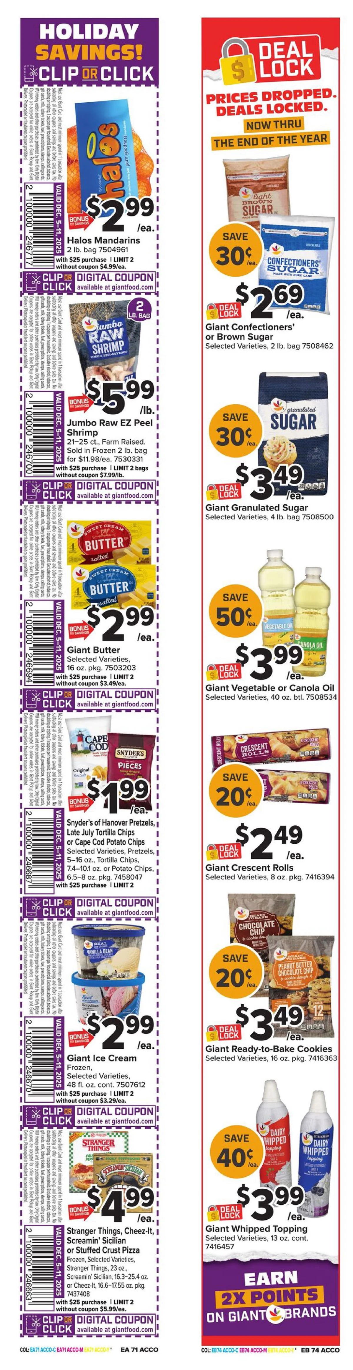 Giant Food Weekly Ad Dec 5 to 11, 2025 2 – giant food 5 11 02