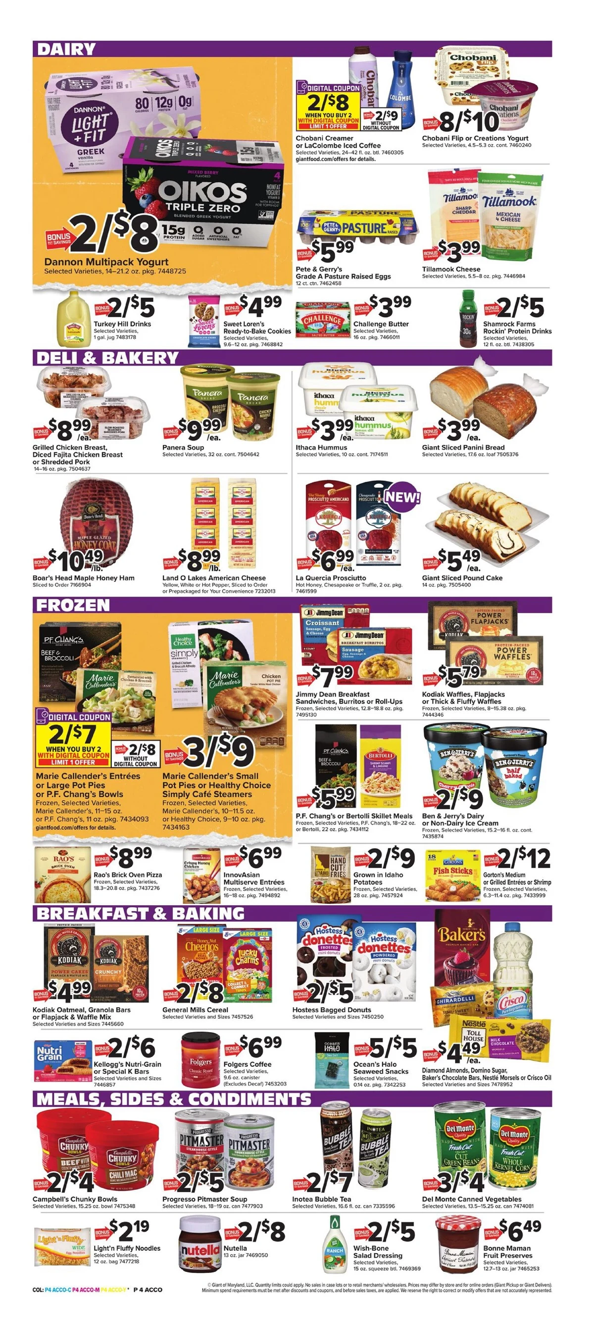 Giant Food Weekly Ad Dec 5 to 11, 2025 3 – giant food 5 11 06