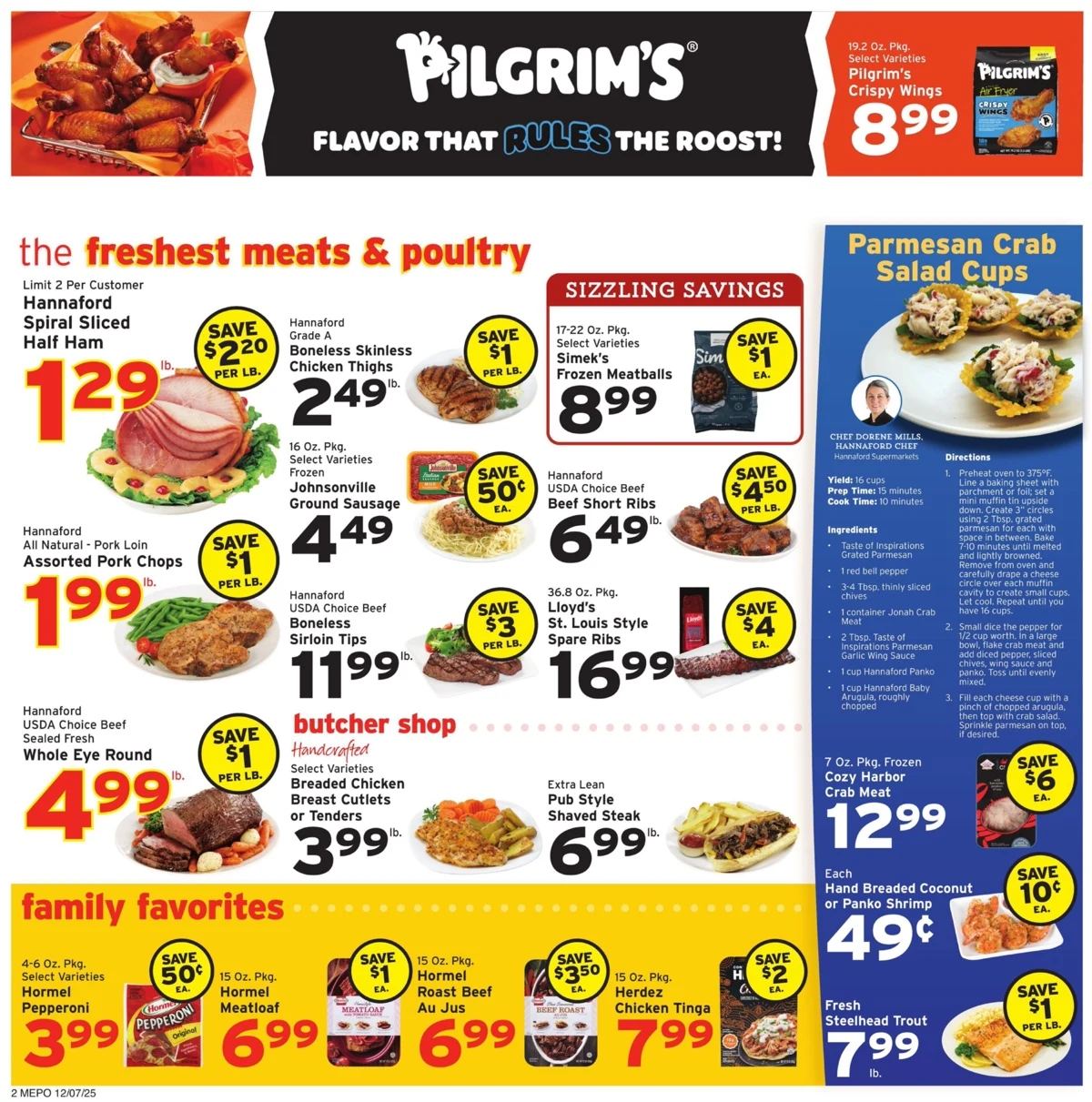 hannaford ad 7 13 02