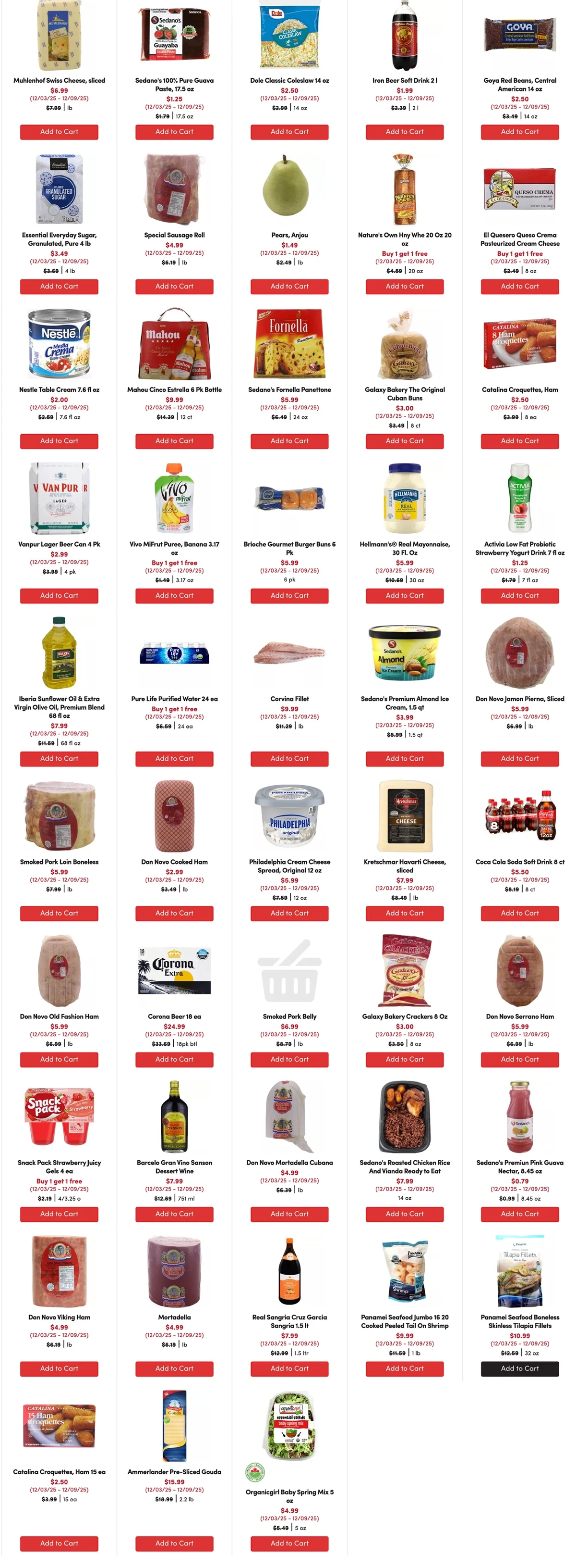 Sedano's Weekly Ad Dec 3 to 9, 2025 2 – sedanos ad 3 9 00002