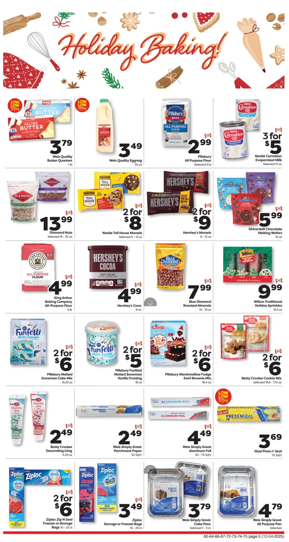 Weis Markets Weekly Ad 12/4/25 & 12/11/25 preview 2 – weis markets 4 10 00003