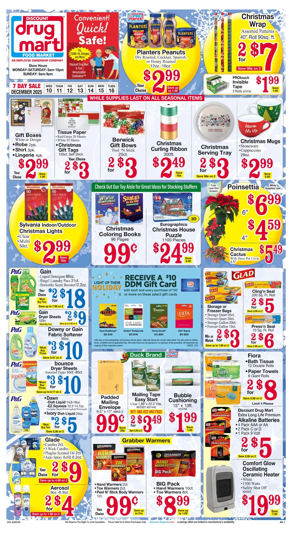 Discount Drug Mart Weekly Ad Dec 10 to Dec 16, 2025 1 – dd1