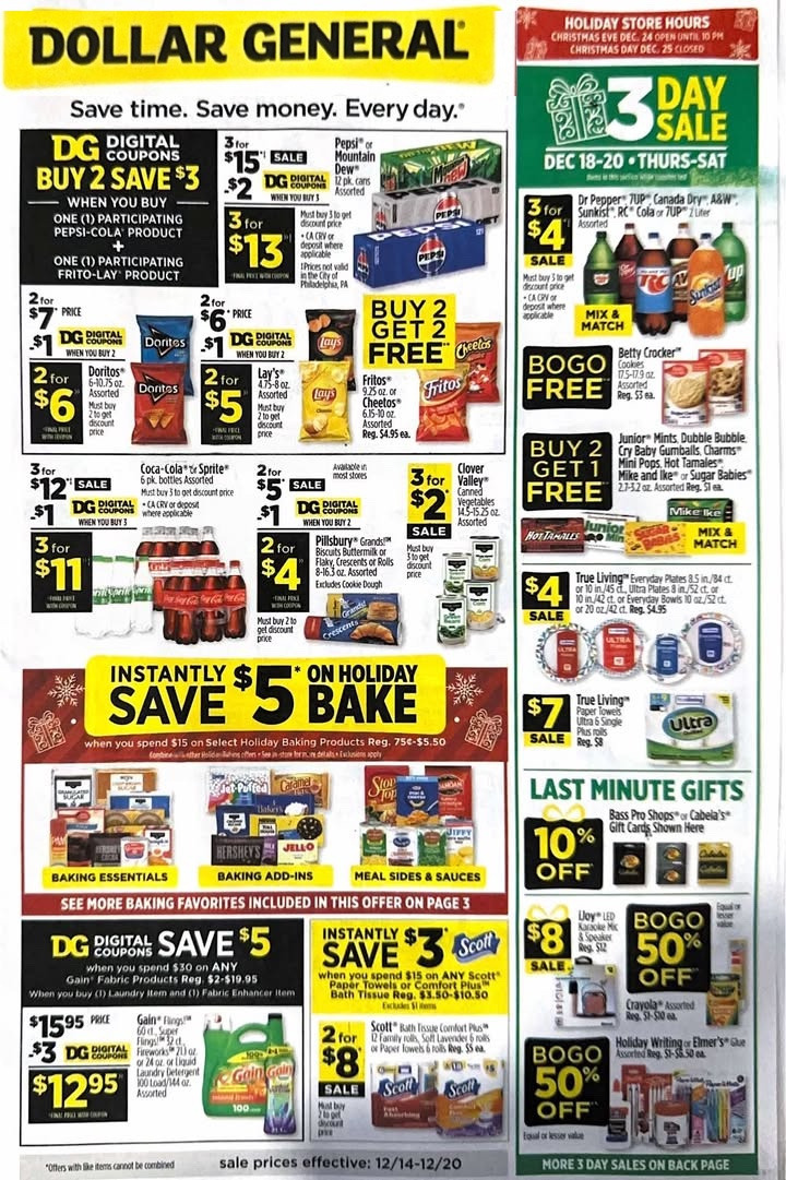 Dollar General Weekly Ad Dec 14 - 20, 2025 1 – dg 7 13