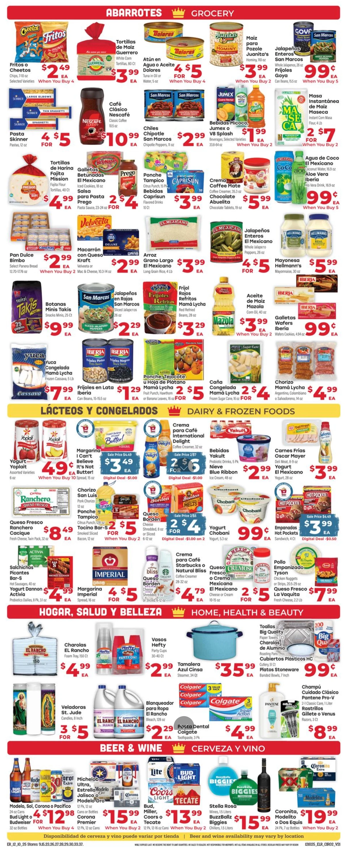 elrancho weekly ad 10 16 00002