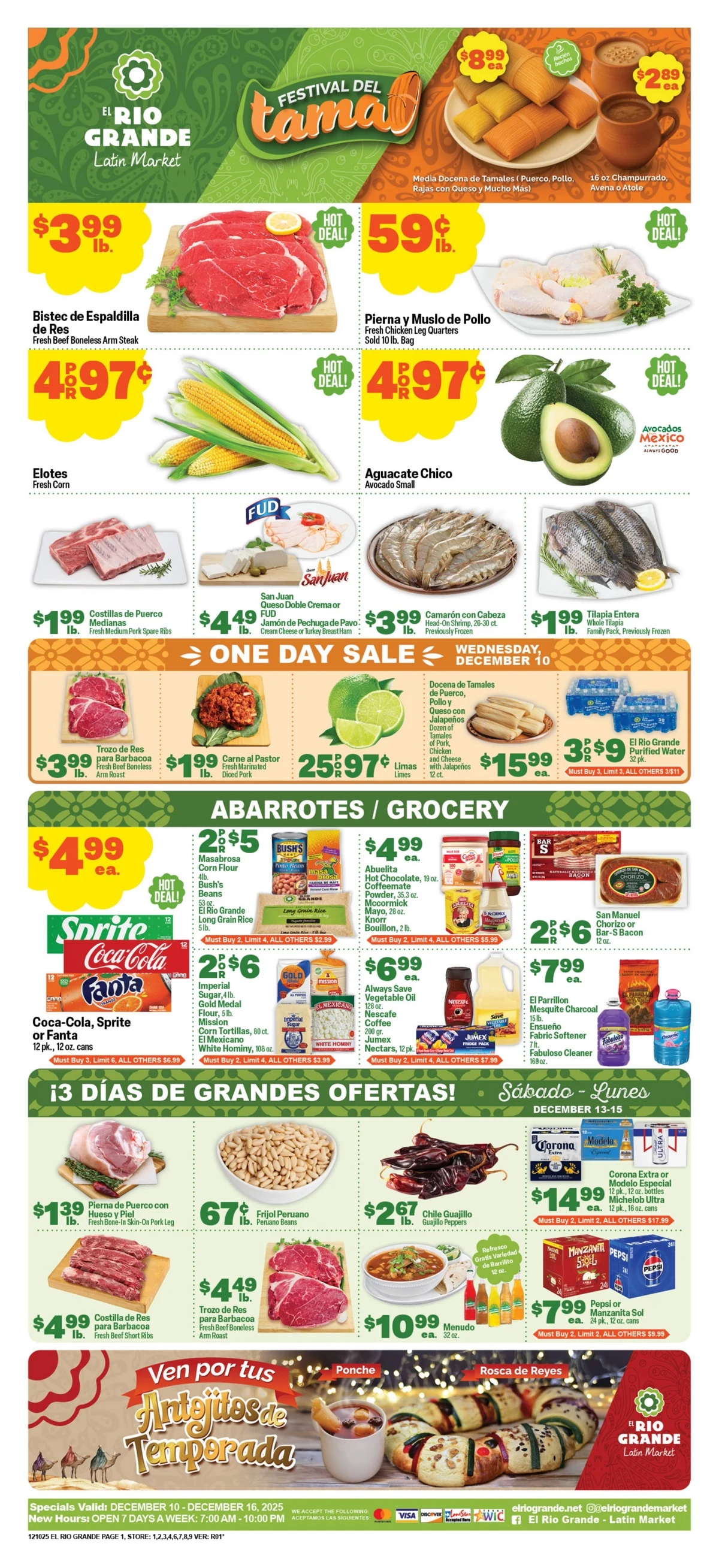 El Rio Grande Weekly Ad (12/10/25 – 12/17/25) preview 119 – elriogrande ad 10 16 1