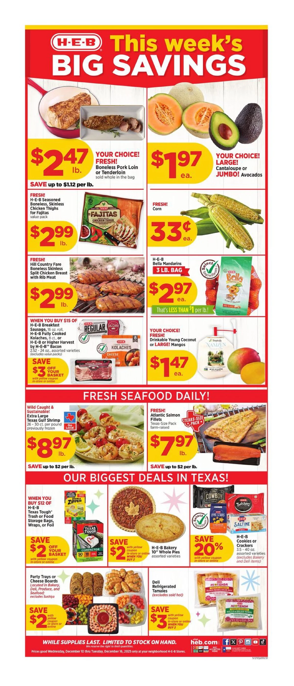 HEB Weekly Ad (12/10/25 – 12/17/25) preview 1 – HEB Weekly Ad HEB Weekly Ad (12/10/25 – 12/17/25) preview 1 – heb ad 10 16 1