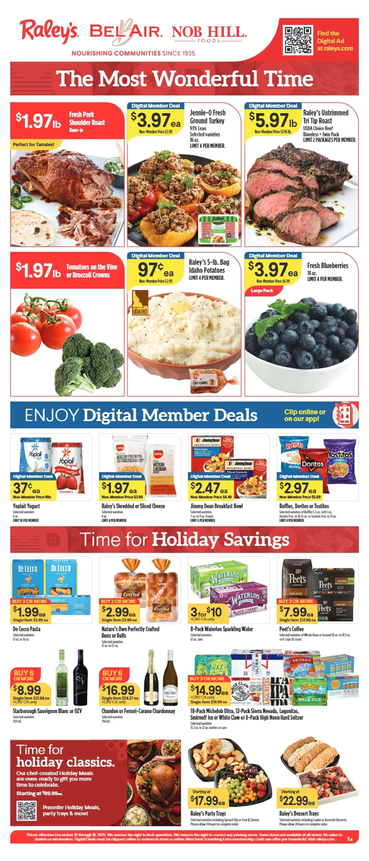 Raley’s Weekly Ad (12/10/25 – 12/17/25) preview 135 – raleys ad 10 16 1
