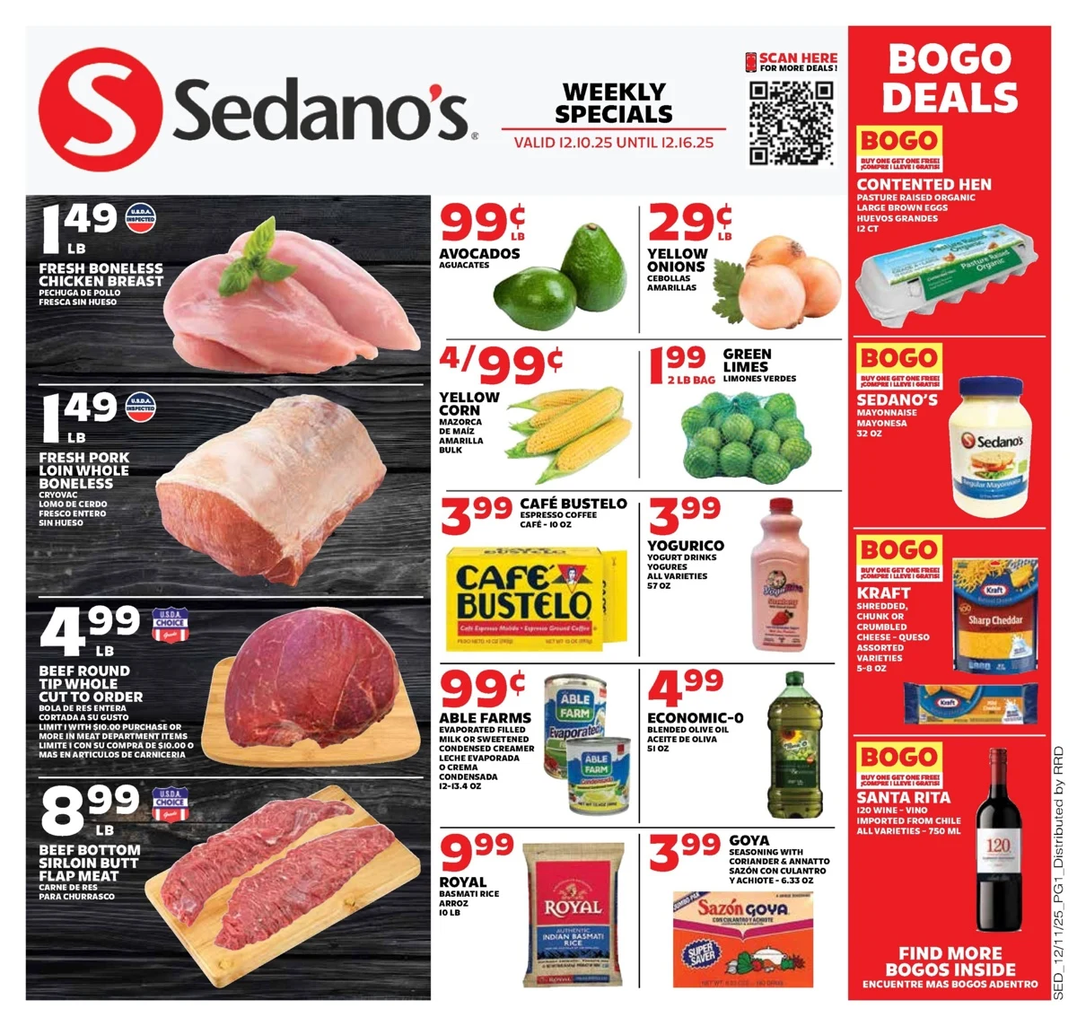 Sedano's Weekly Ad (12/10/25 – 12/17/25) preview 108 – sedanos 10 16 1