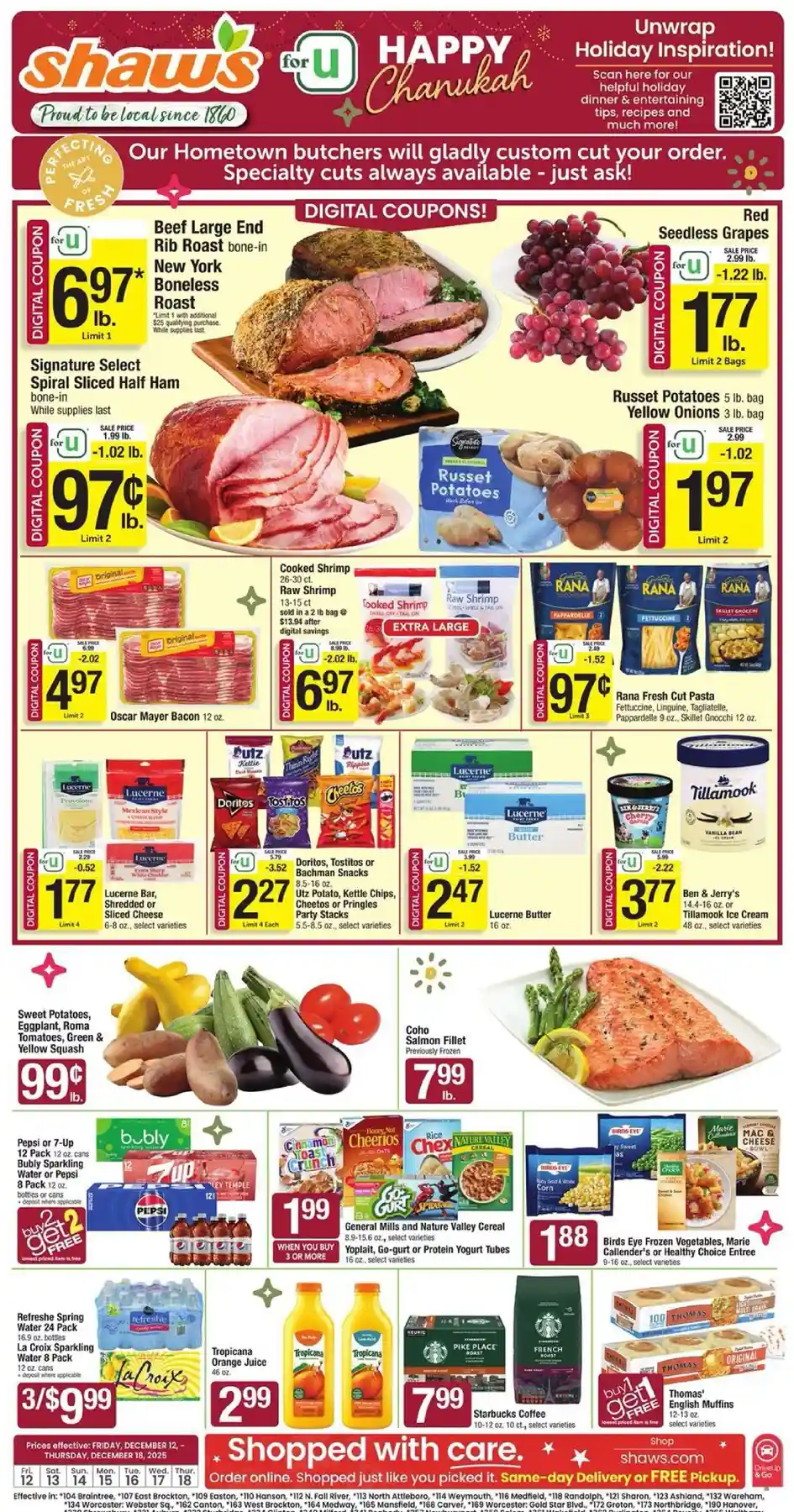 Shaw’s Flyer (12/12/25 - 12/19/25) weekly ad preview 71 – shaws ad 12 18 1