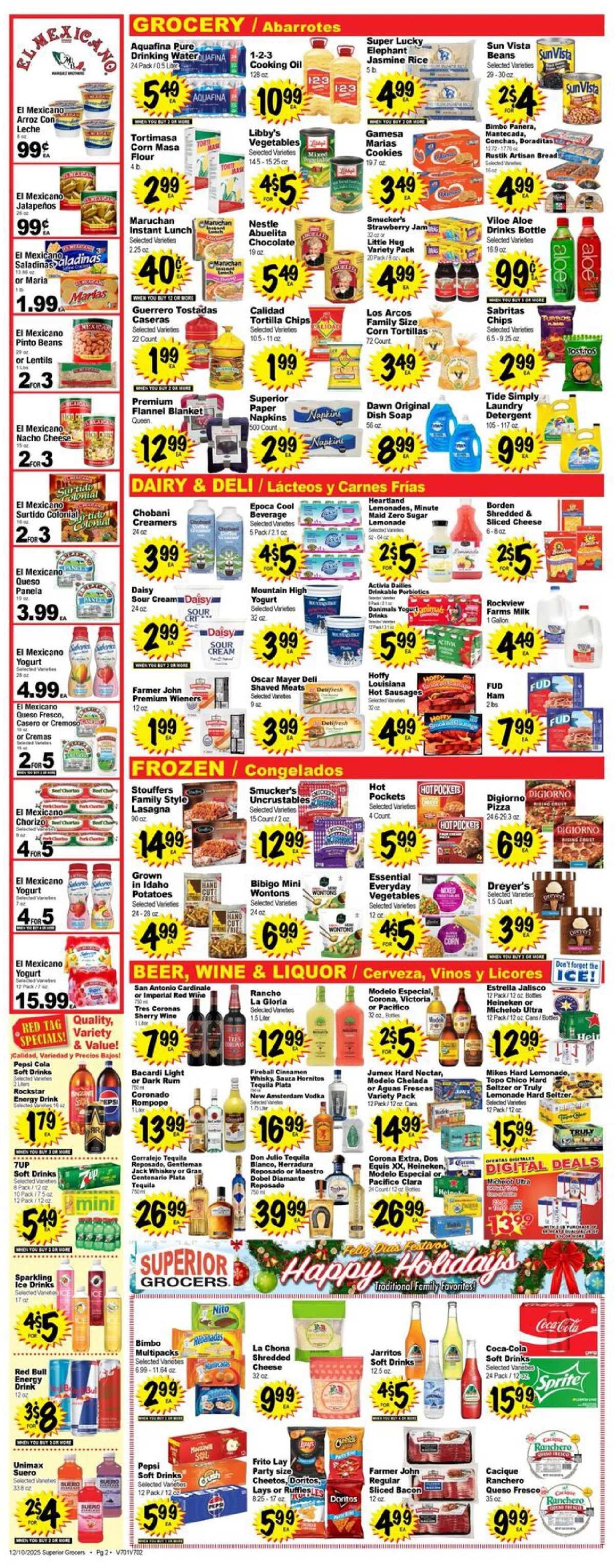 Superior Grocers Weekly Ad (12/10/25 – 12/17/25) preview 97 – superior grocers 10 16 2