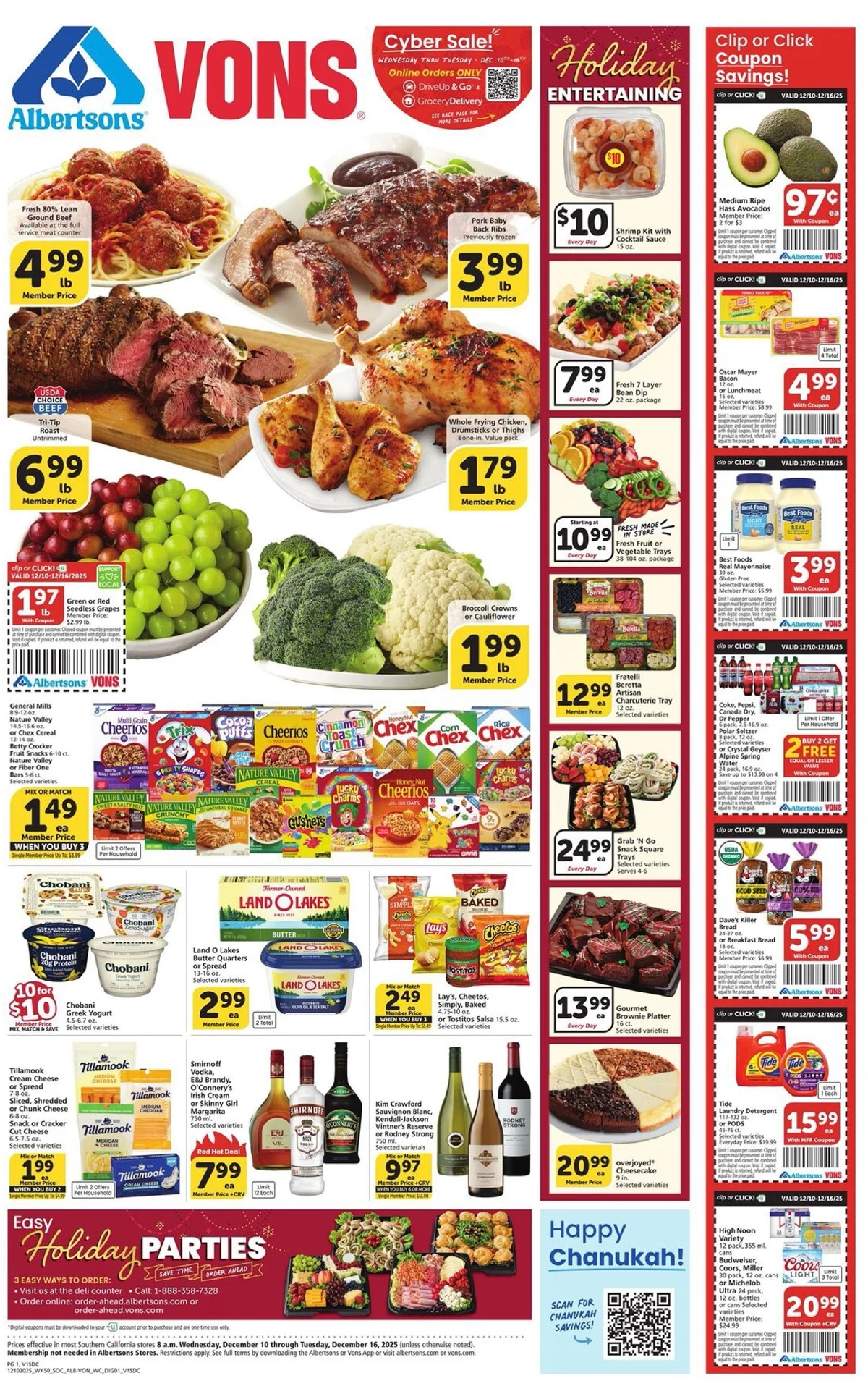 Vons Weekly Ad (12/10/25 – 12/17/25) preview 1 – Vons Weekly Ad Vons Weekly Ad (12/10/25 – 12/17/25) preview 1 – vons ad 10 16 1