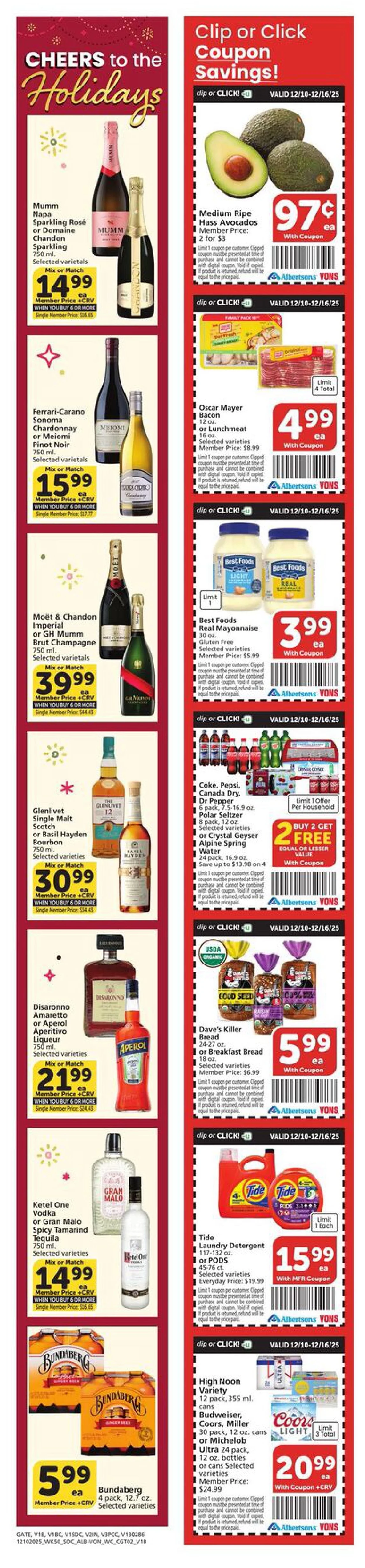 Vons Weekly Ad (12/10/25 – 12/17/25) preview 2 – Vons Weekly Ad Vons Weekly Ad (12/10/25 – 12/17/25) preview 2 – vons ad 10 16 2