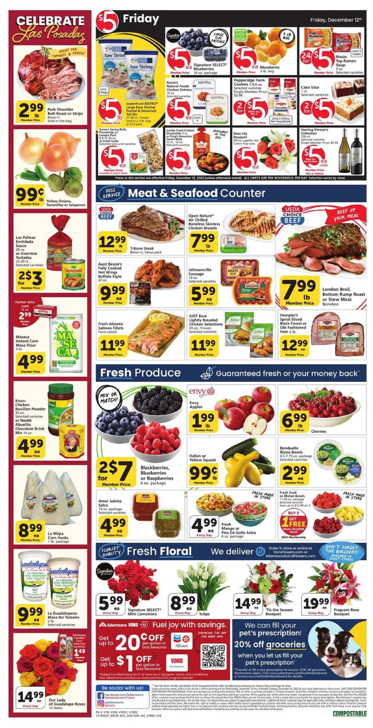 Vons Weekly Ad (12/10/25 – 12/17/25) preview 3 – vons ad 10 16 4