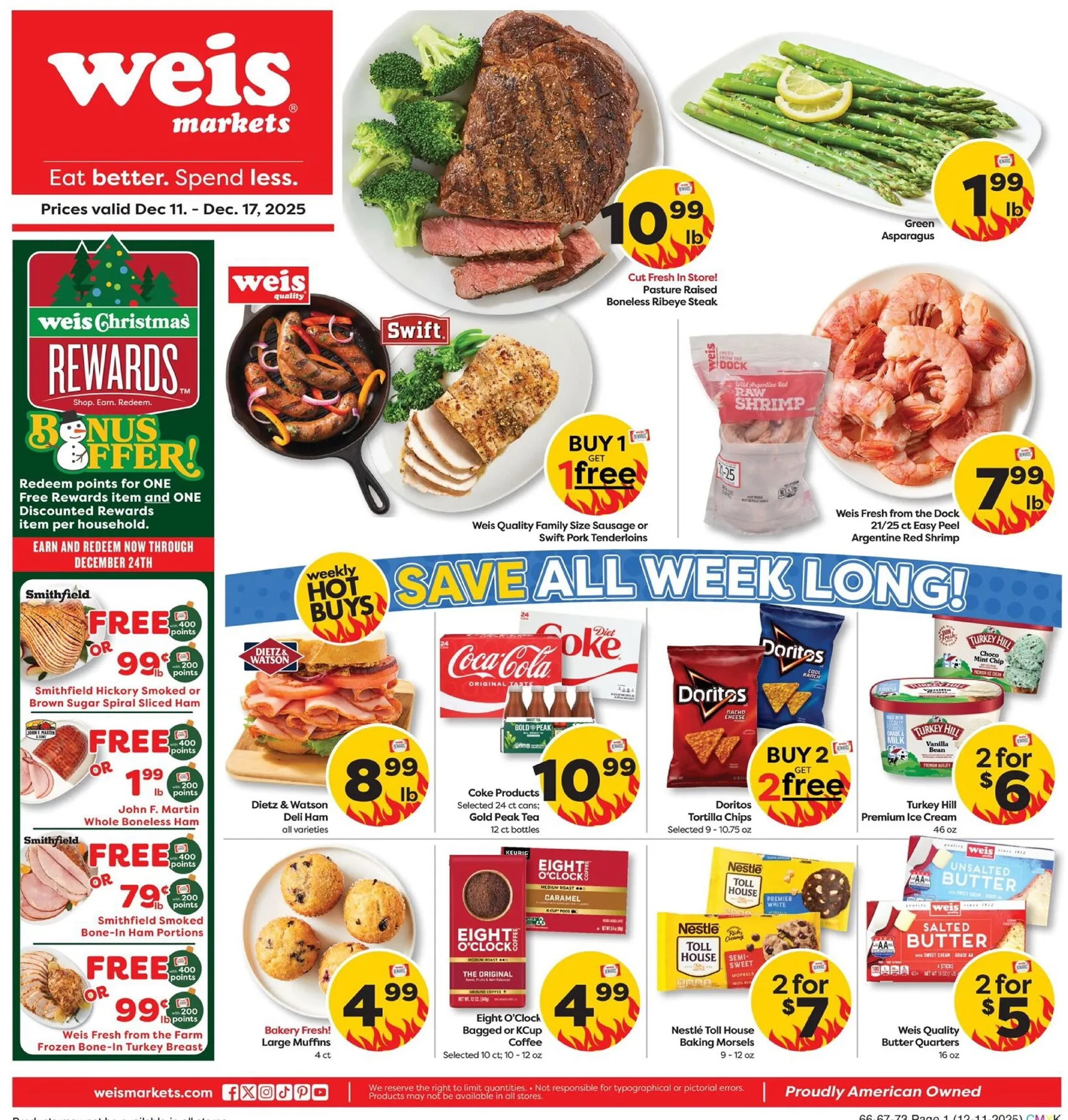 Weis Markets Weekly Ad (12/11/25 - 12/18/25) 16 – weis markets ad 11 17 1