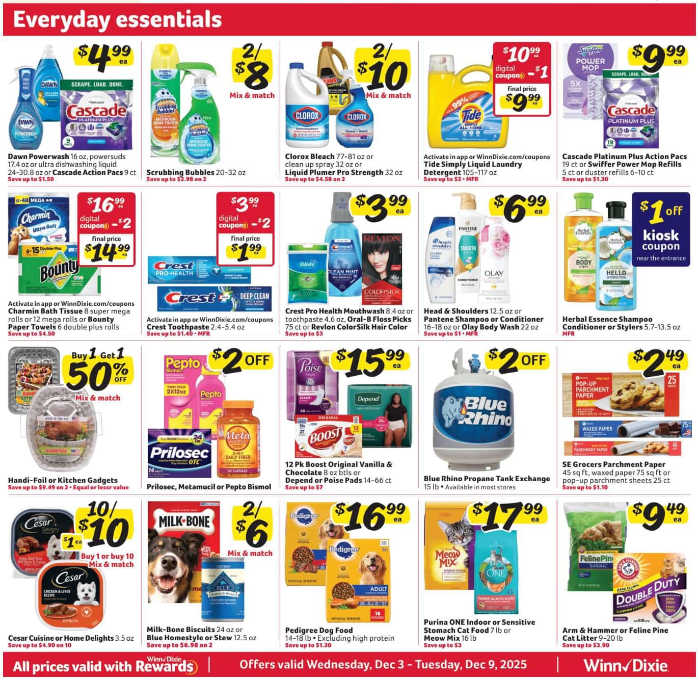 Winn Dixie Weekly Ad 12/3/25 & 12/10/25 preview 4 –