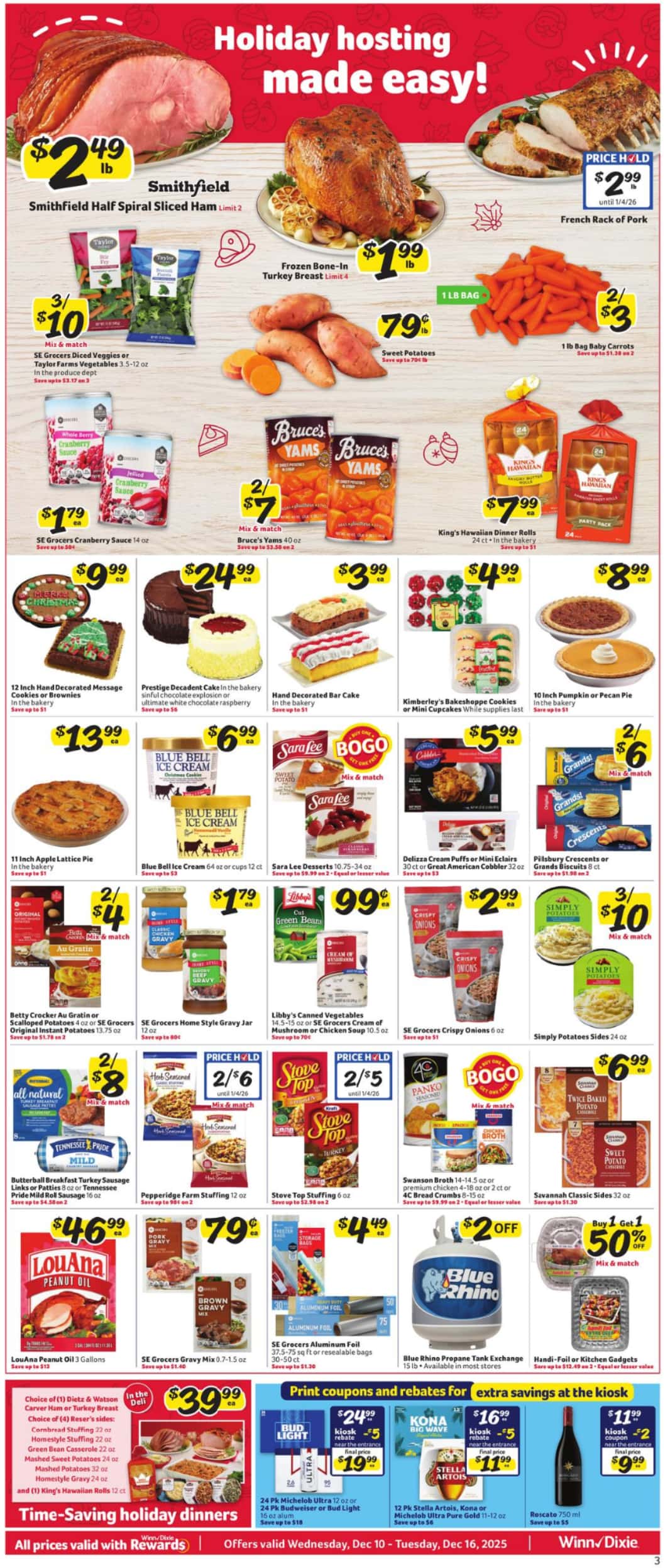Winn Dixie Weekly Ad (12/10/25 – 12/17/25) preview 1 –