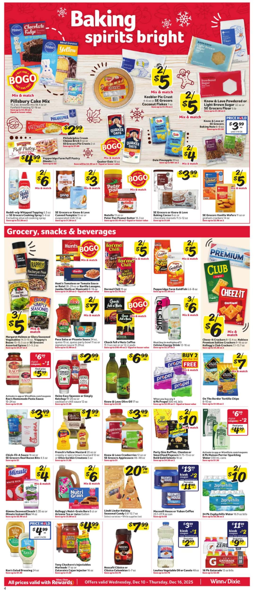 Winn Dixie Weekly Ad (12/10/25 – 12/17/25) preview 2 –
