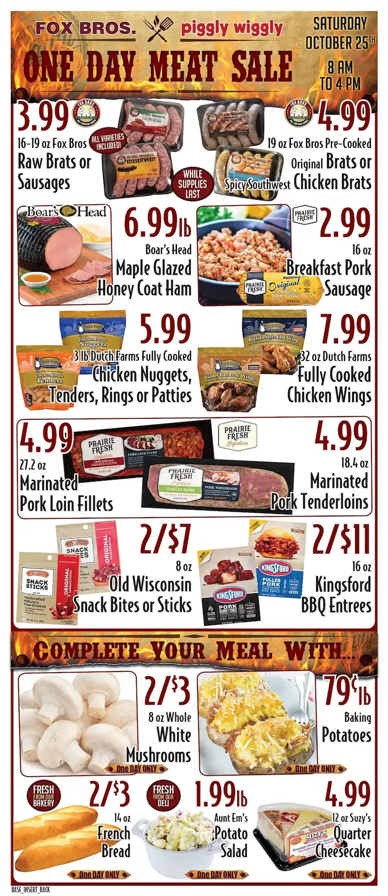 Piggly Wiggly Weekly Ad October 22 to October 28, 2025 2 – 2