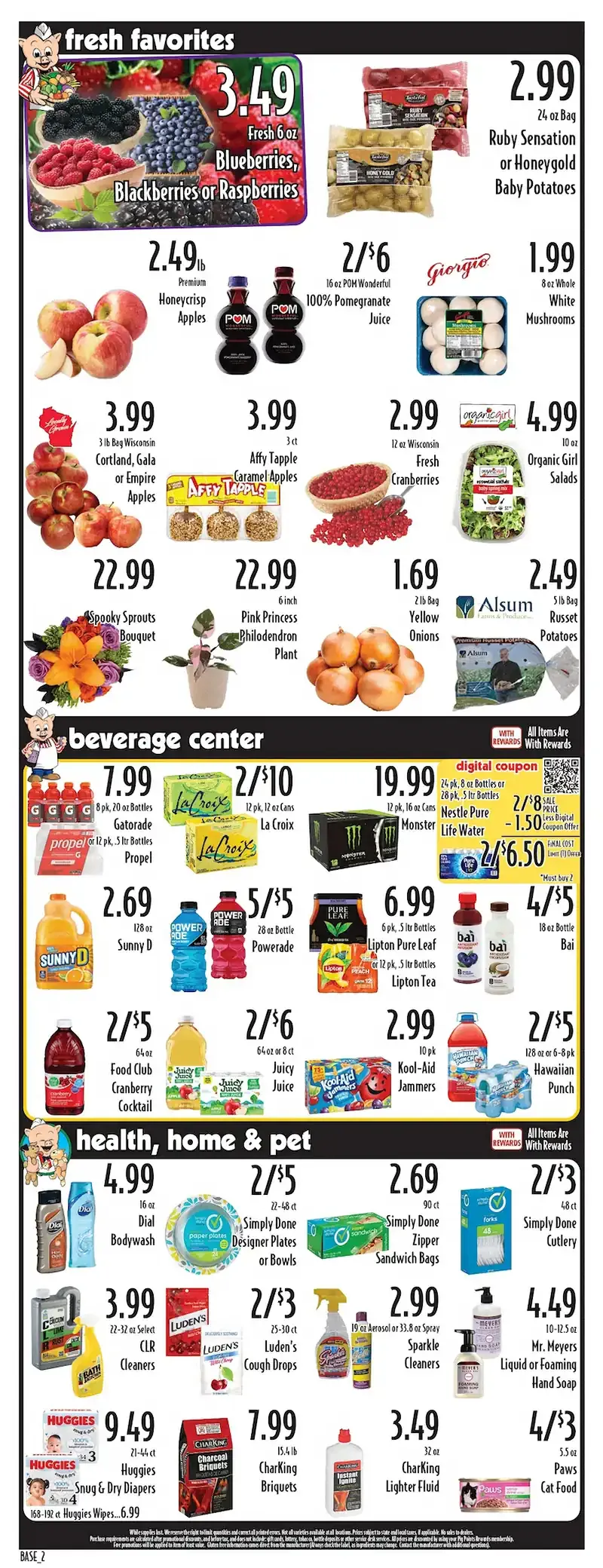 Piggly Wiggly Weekly Ad October 22 to October 28, 2025 2 – 4
