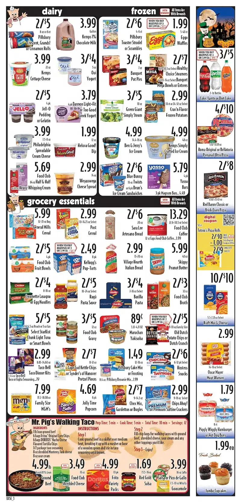 Piggly Wiggly Weekly Ad October 22 to October 28, 2025 3 – 5