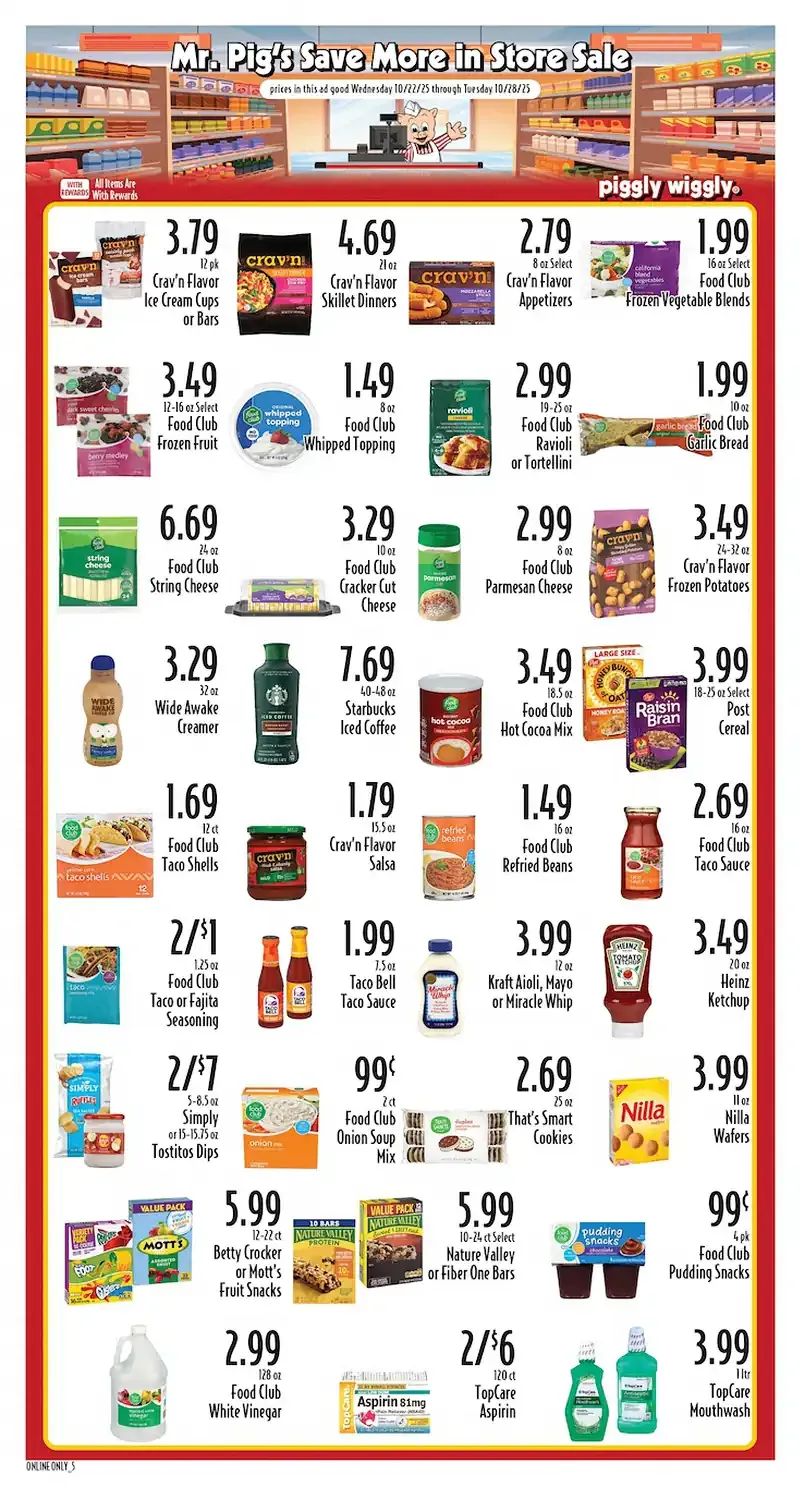 Piggly Wiggly Weekly Ad October 22 to October 28, 2025 1 – 8