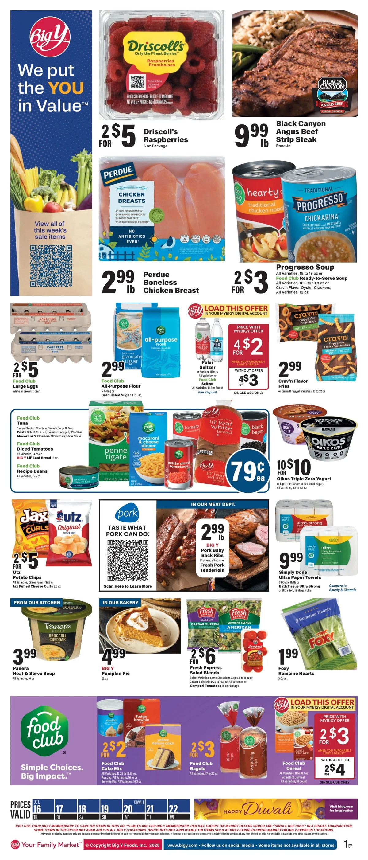 Big Y Weekly Ad October 16 to October 22, 2025 1 – bigy flyer 16 22 01