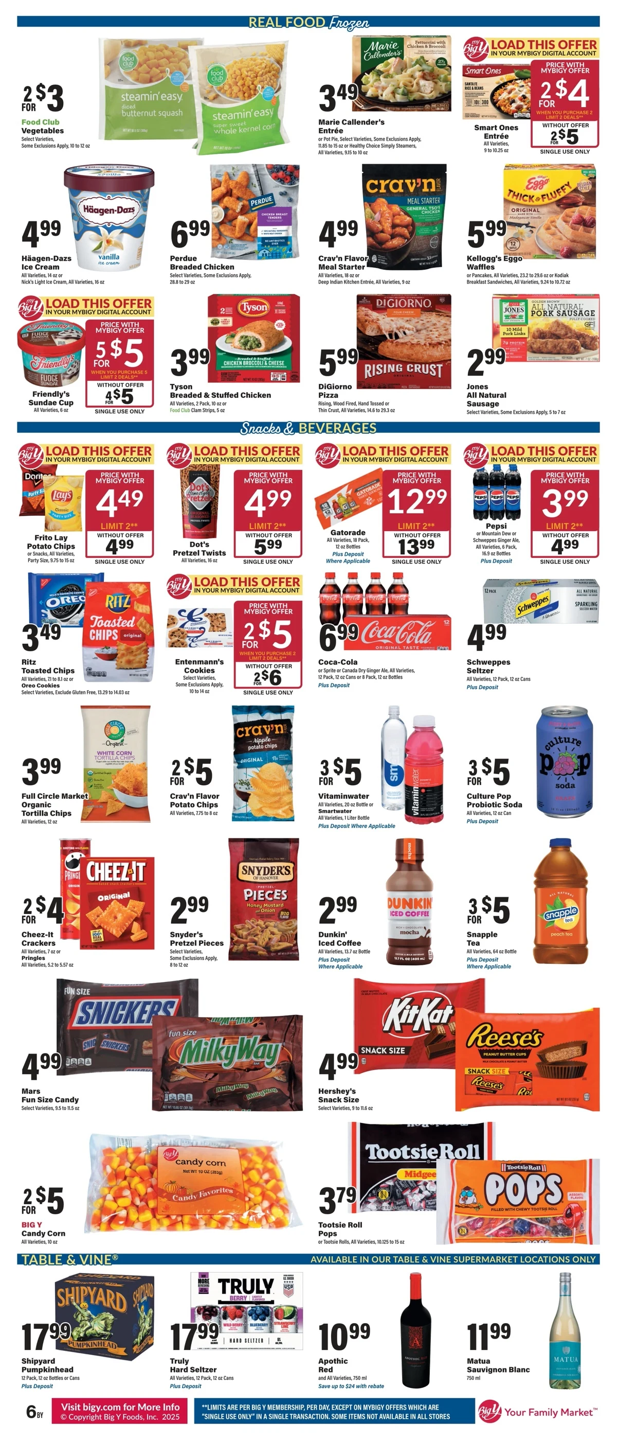 Big Y Weekly Ad October 16 to October 22, 2025 1 – bigy flyer 16 22 10