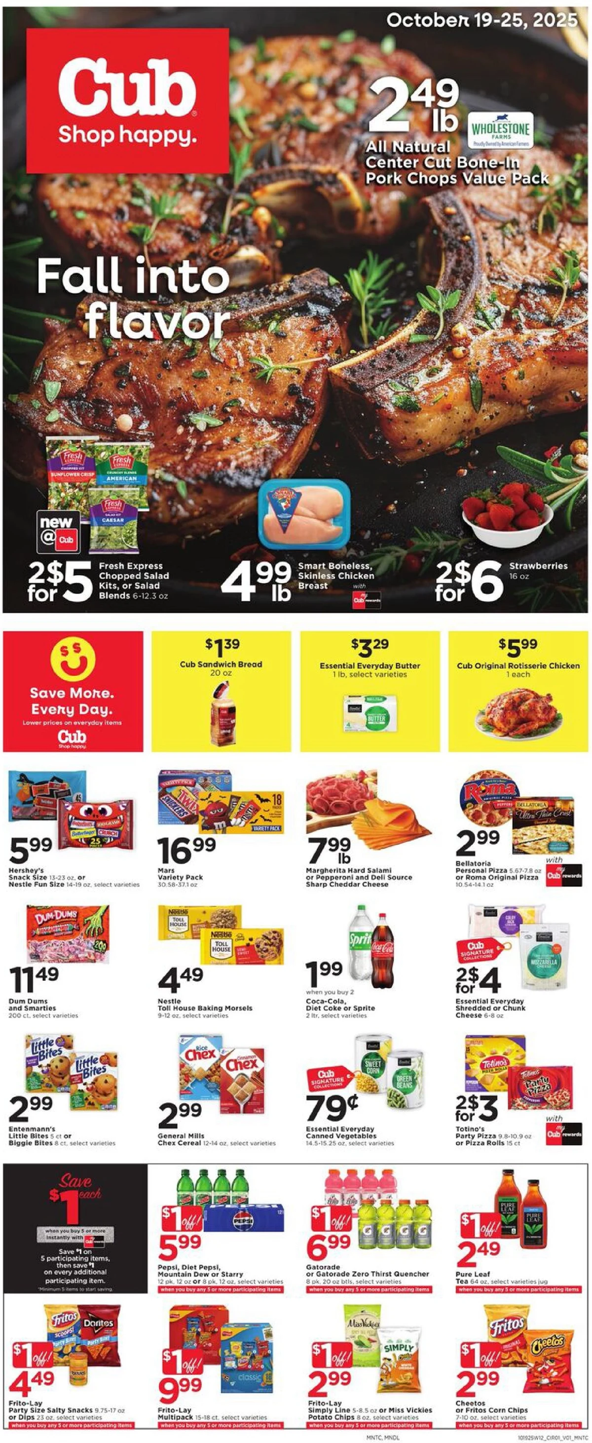 Cub Foods Weekly Ad October 19 to October 25, 2025 1 – cub foods ad 19 25 1