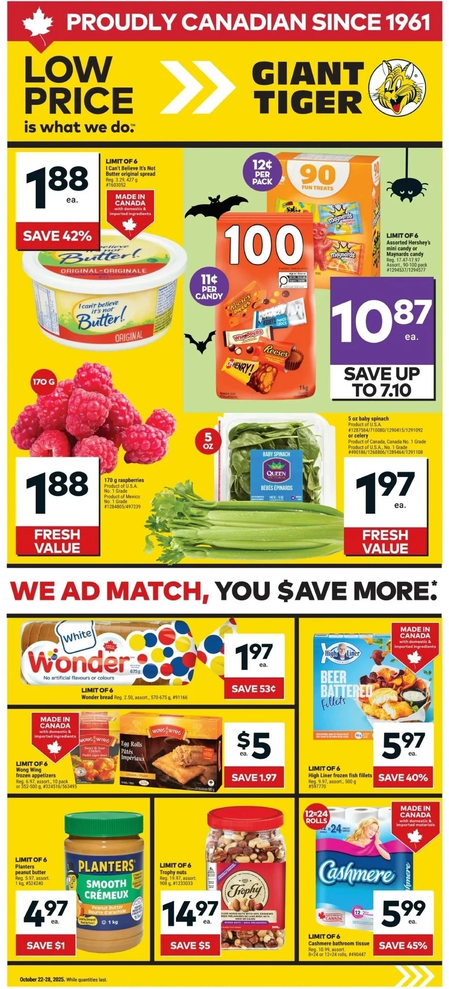 Giant Tiger Flyer October 22 to October 28, 2025 357 – giant tiger flyer ont october 22