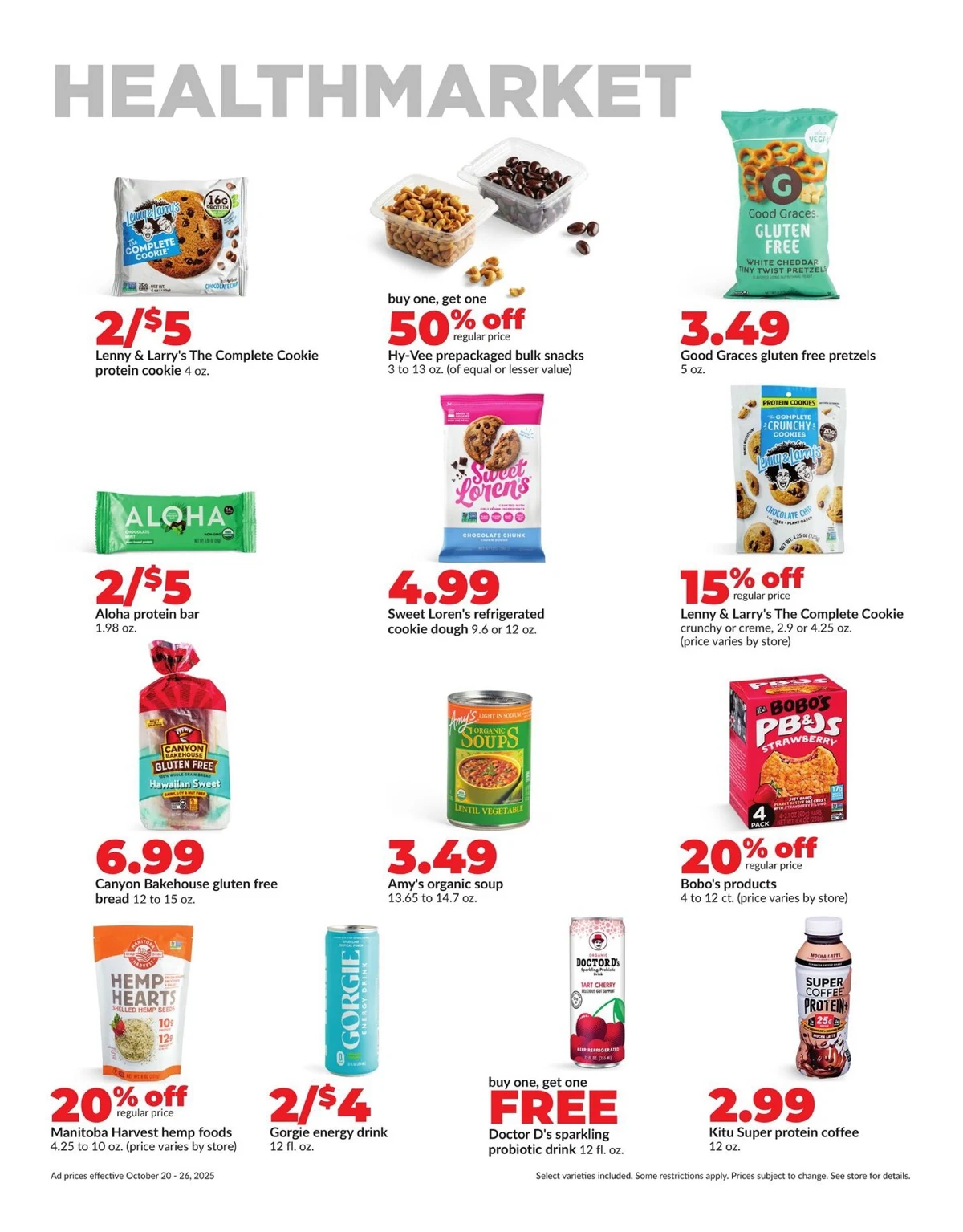 Hyvee Weekly Ad October 20 to October 26, 2025 1 – hyvee ad 20 26 28