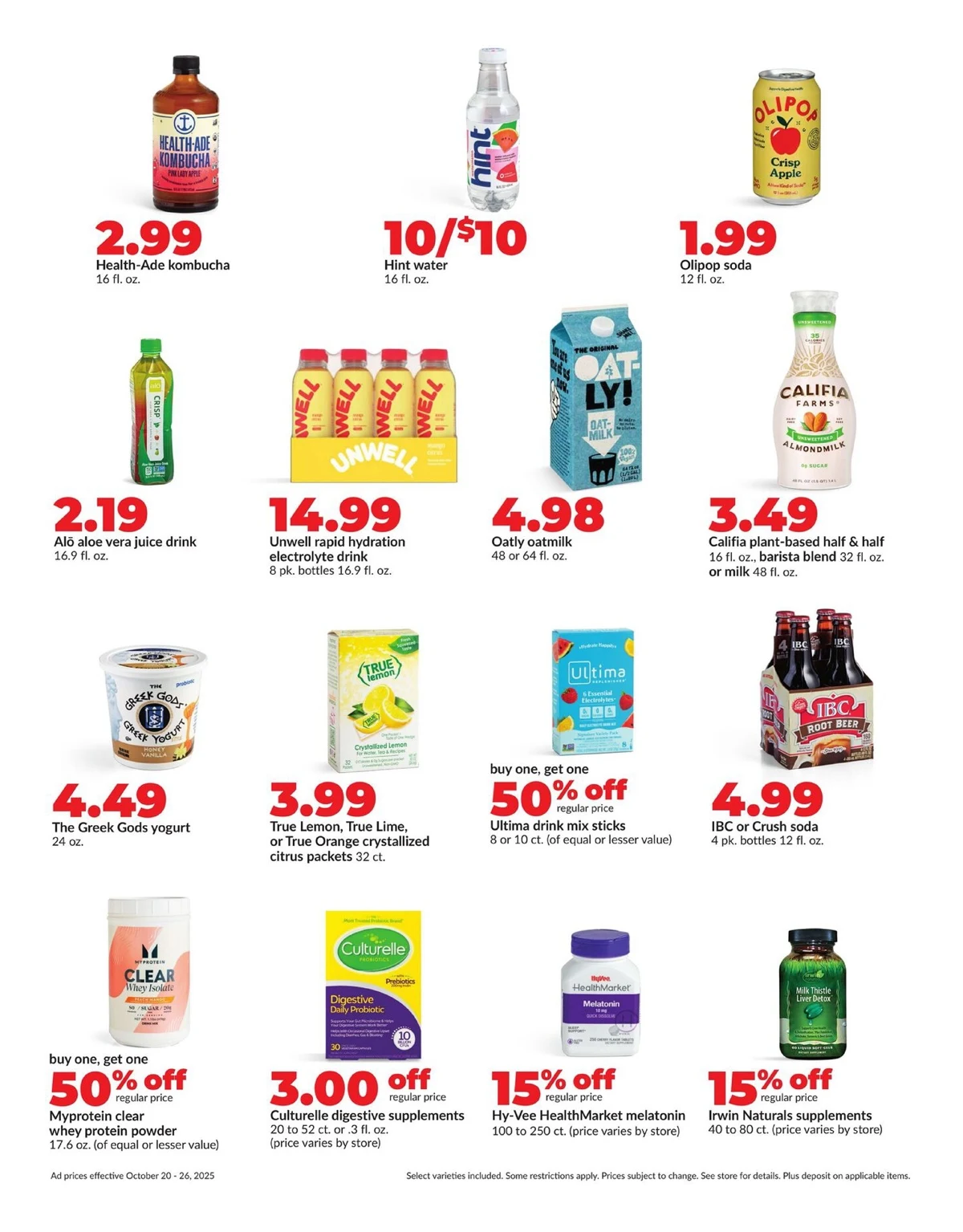Hyvee Weekly Ad October 20 to October 26, 2025 2 – hyvee ad 20 26 29