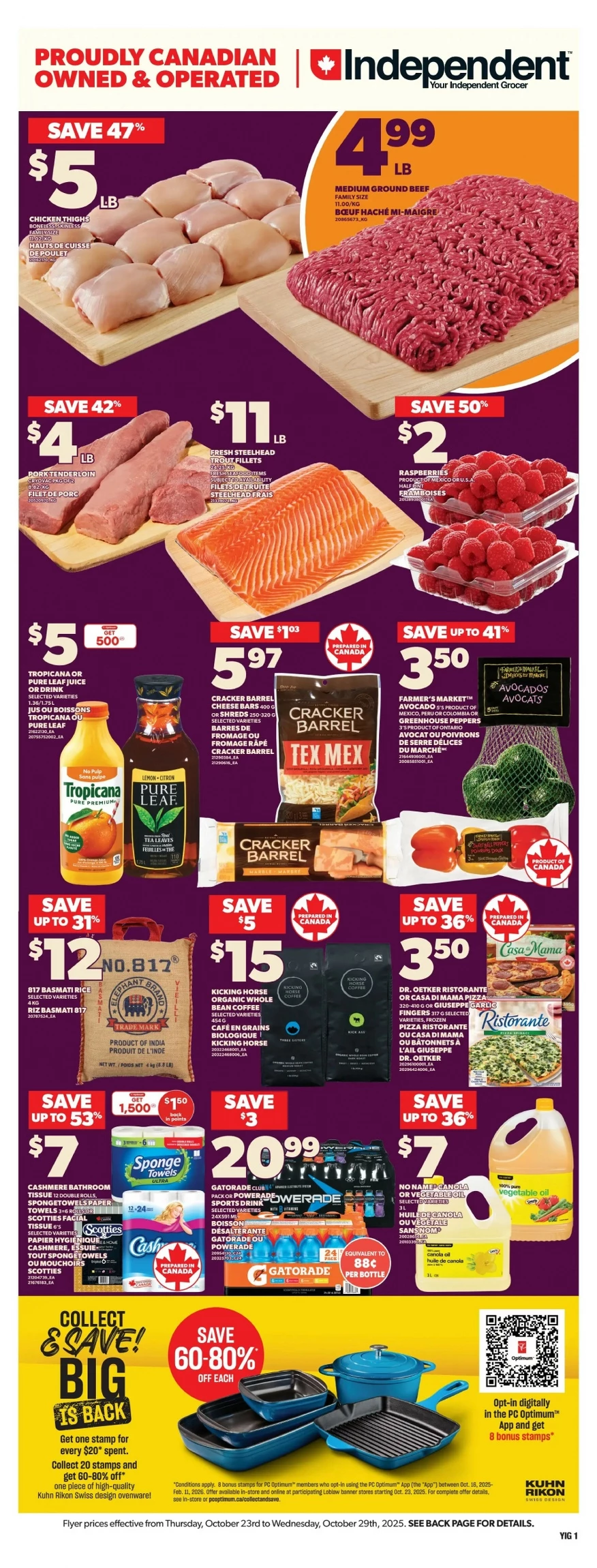 Independent Grocer Flyer October 23 to October 29, 2025 1 – independent flyer october 23 29 4 86788162