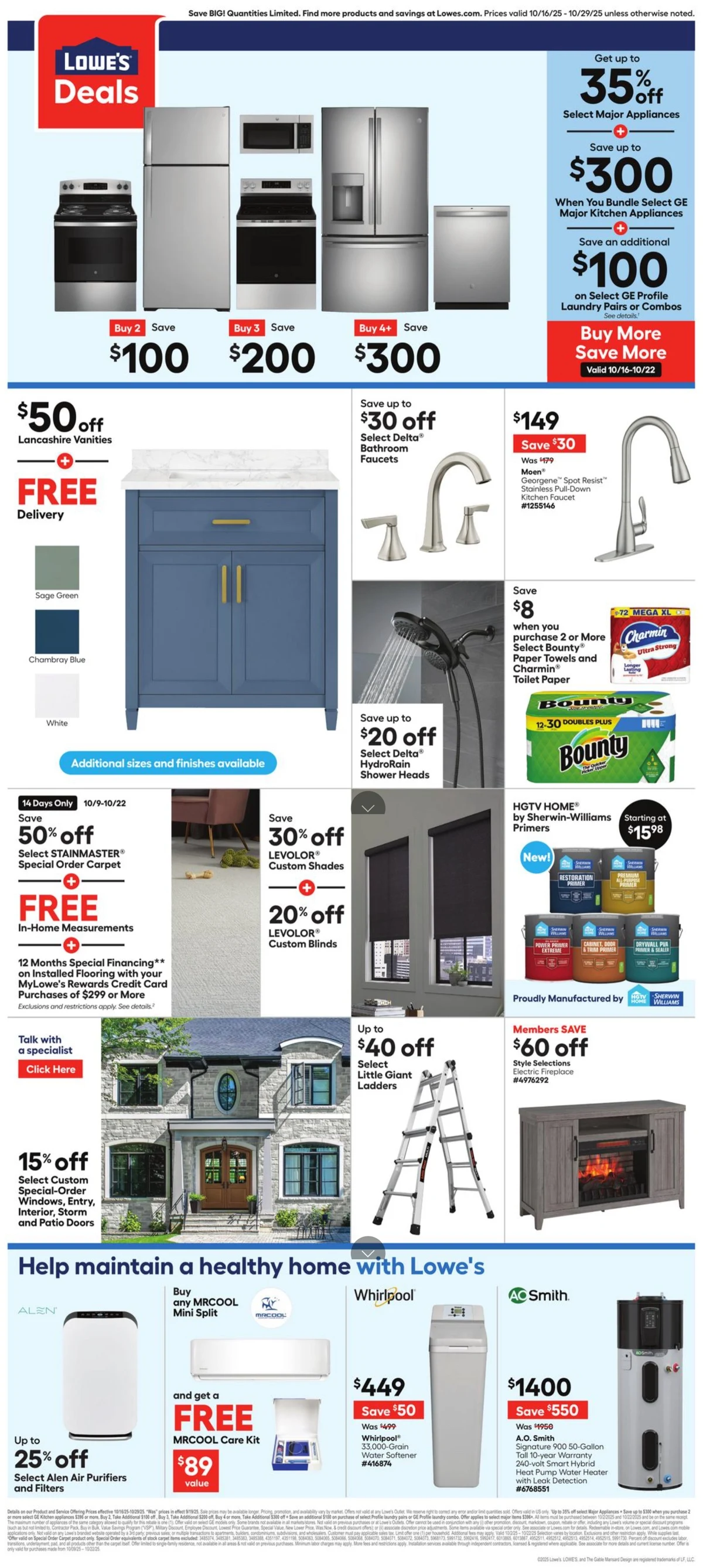 Lowe's Weekly Ad October 16 to October 22, 2025 1 – lowes ad 16 22 00002