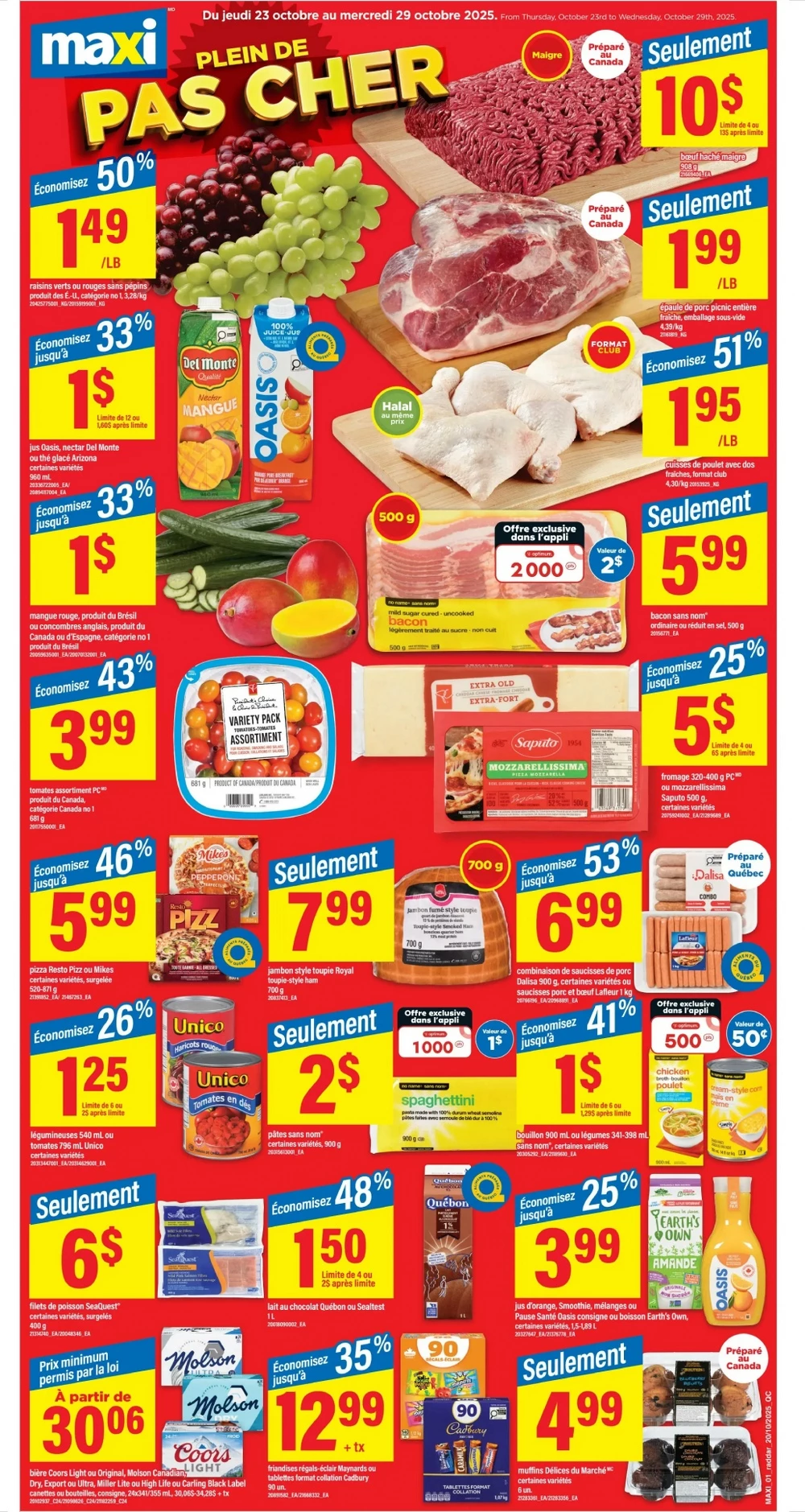 Maxi Flyer October 23 to October 29, 2025 371 – maxi flyer october 23 29 circulaire 1 18859297