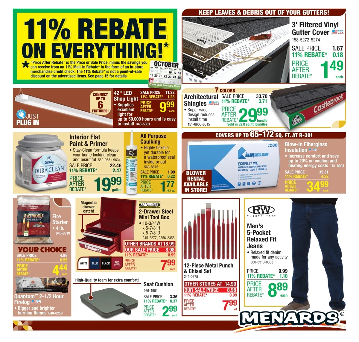Menards Weekly Ad October 16 to October 26, 2025 1 – menards ad 15 26 01