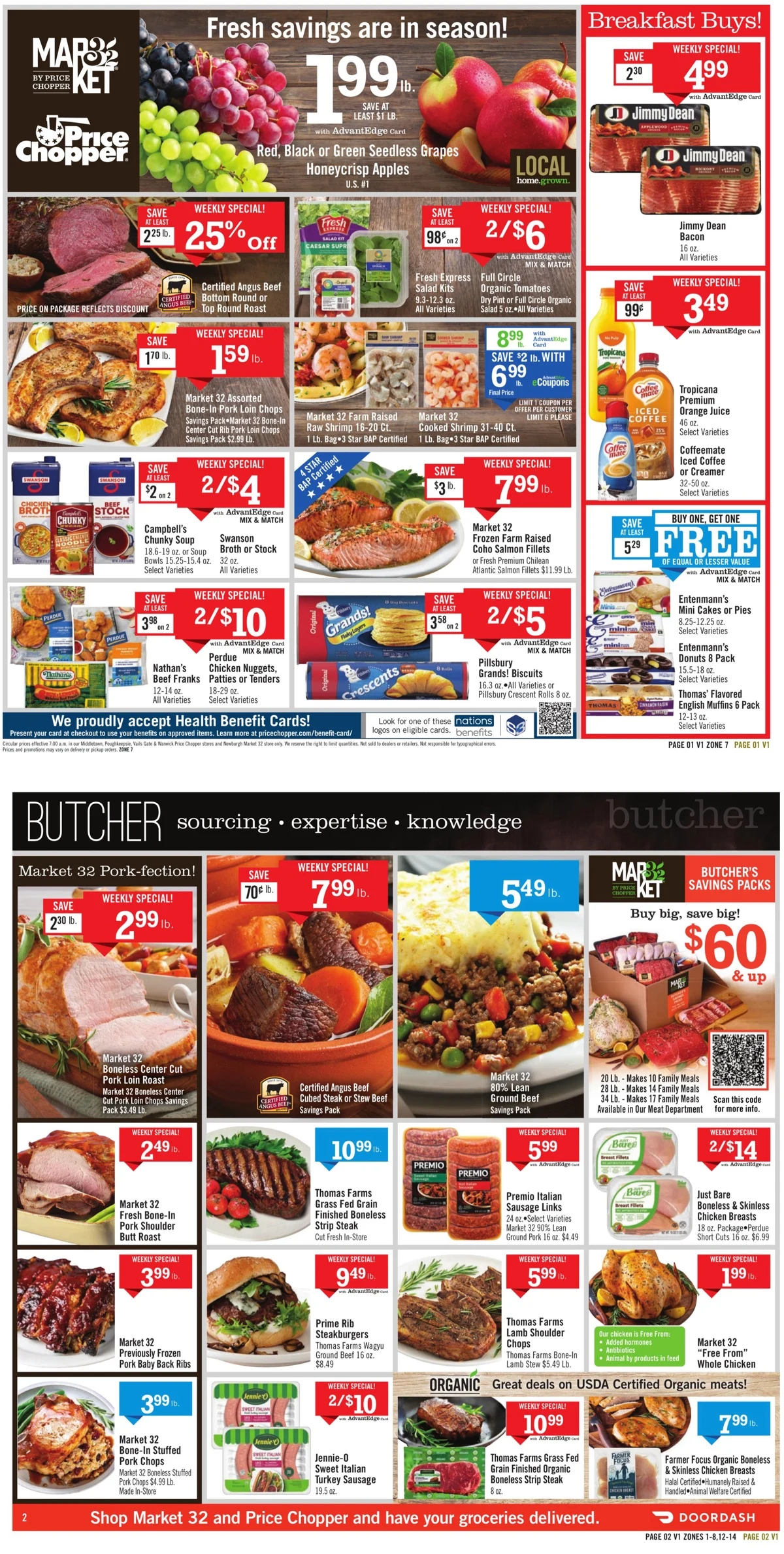 Price Chopper Weekly Ad October 19 to October 25, 2025 1 – price chopper ad 19 25 00001