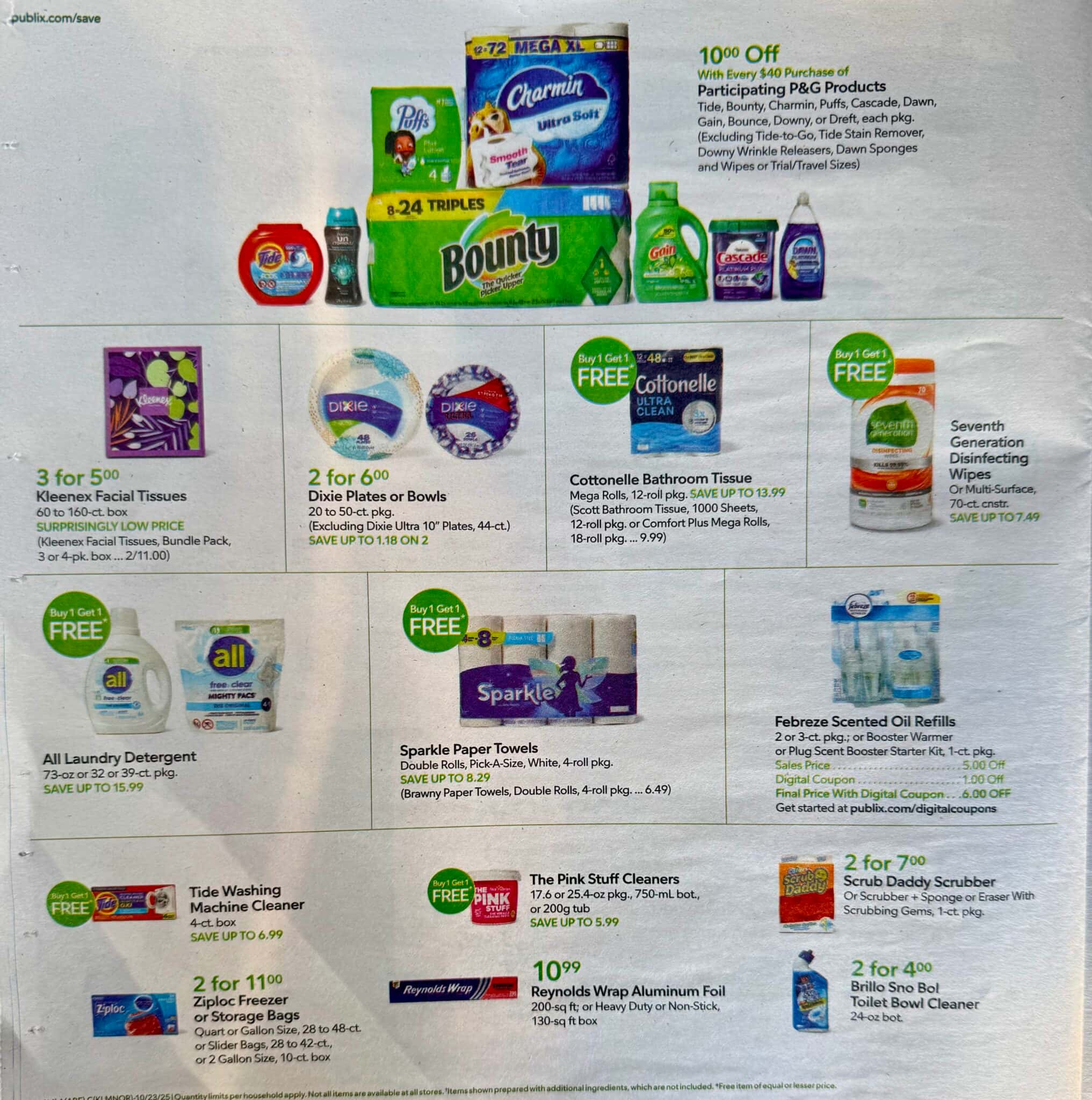 Publix Weekly Ad October 22 to October 28, 2025 3 –