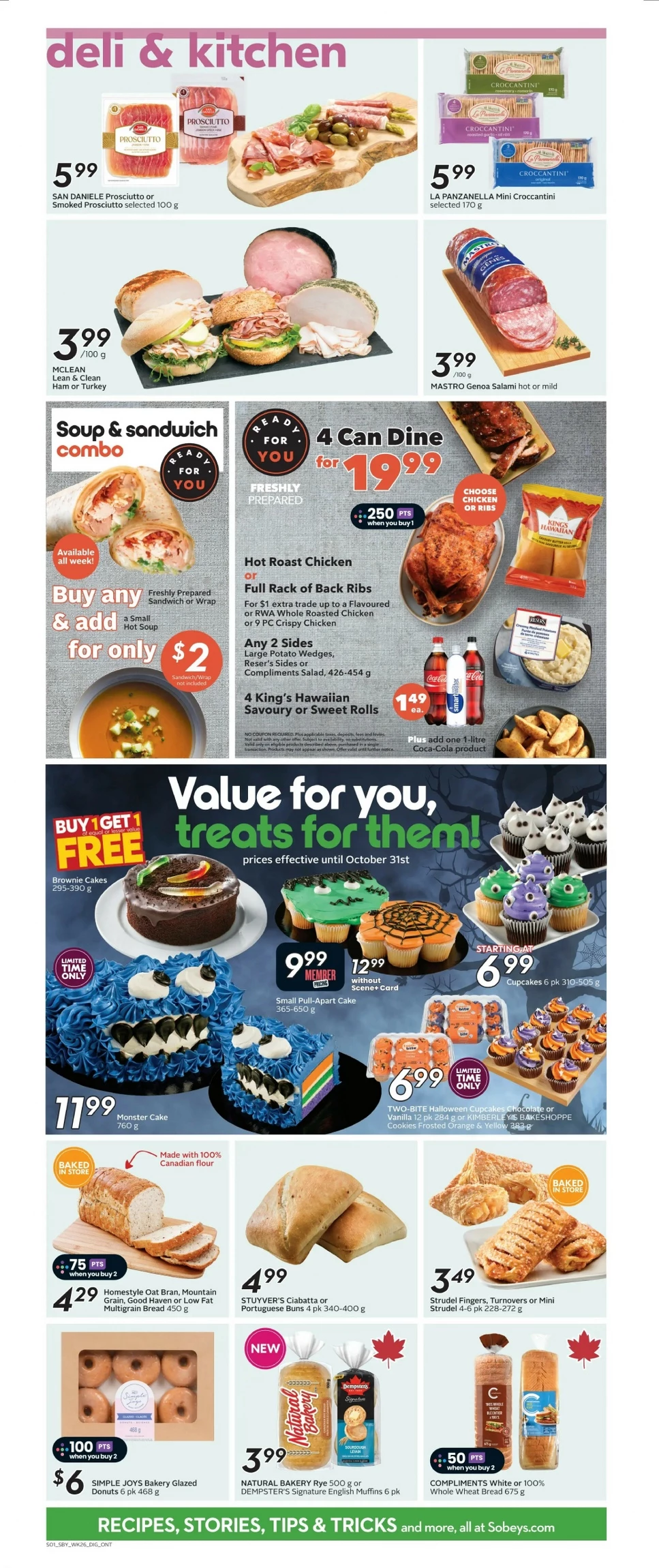 Sobeys Flyer October 23 to October 29, 2025 2 – sobeys flyer ont october 23 29 9 95394086