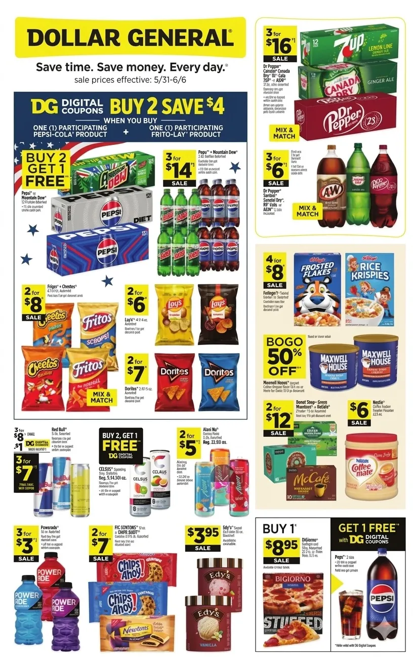 Dollar General Weekly Ad June 14 – 20, 2026 - Image 1 May 31 To June 6
