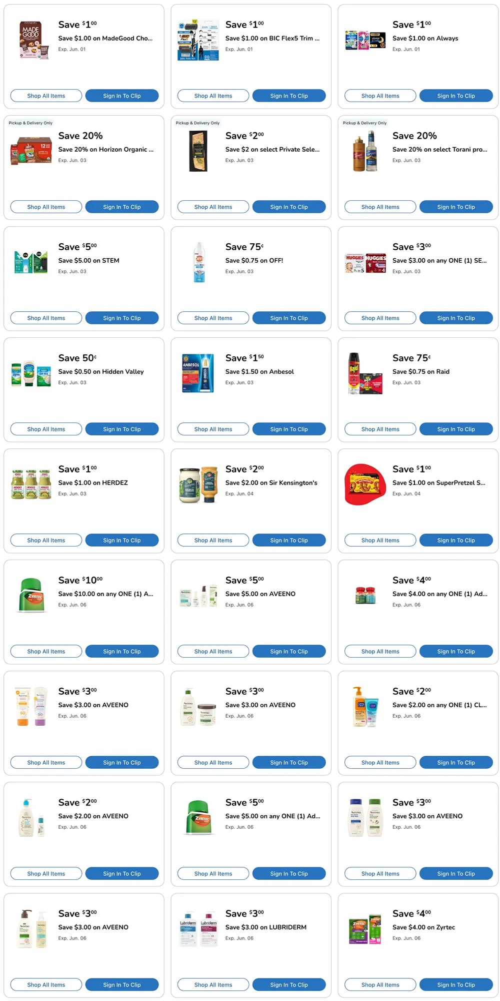 Coupons