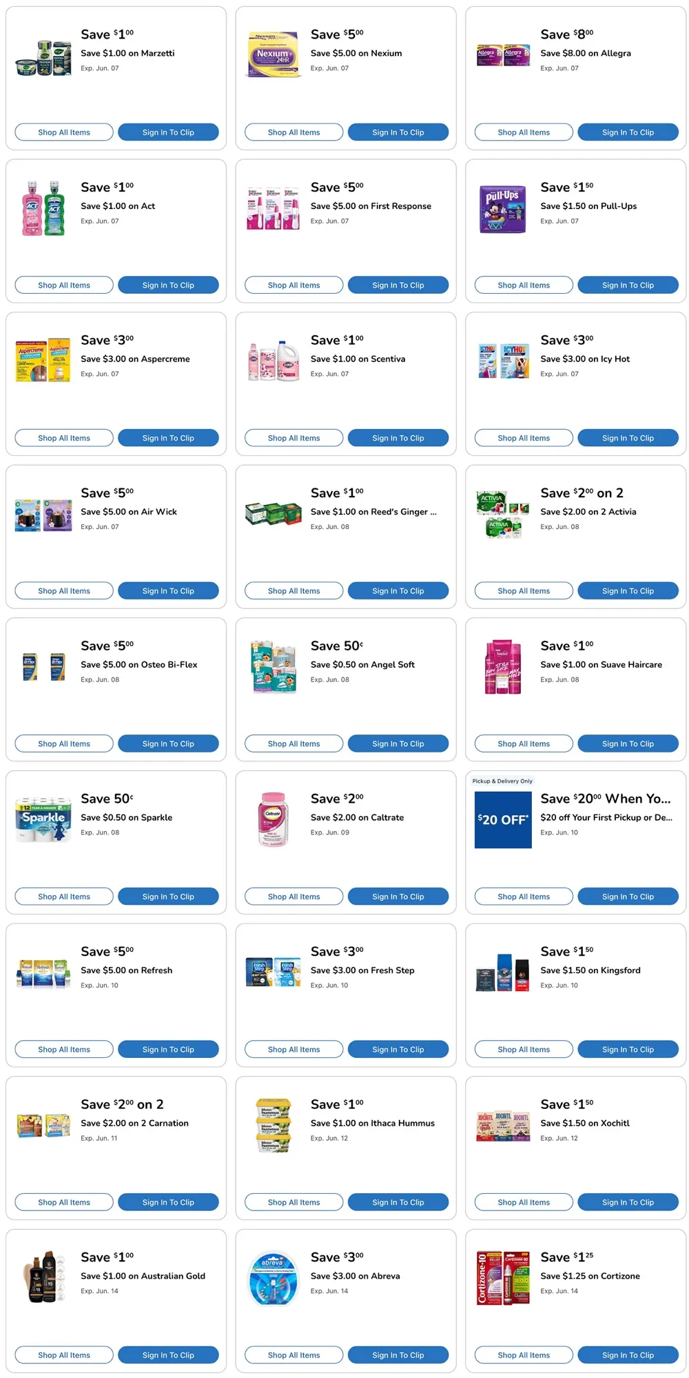 Coupons